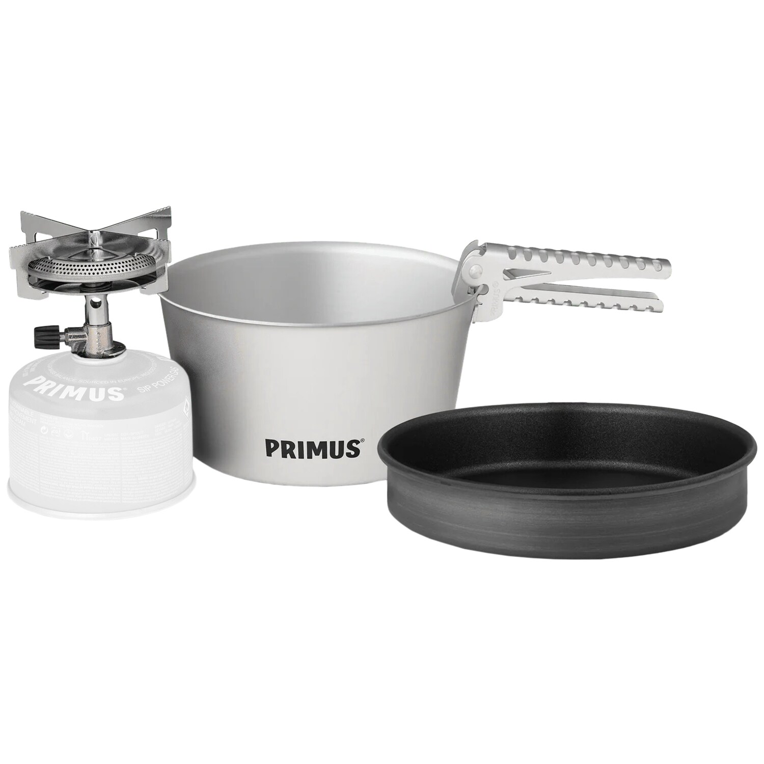 Arzător de drumeție Primus Mimer Stove Kit cu oale și tigaie