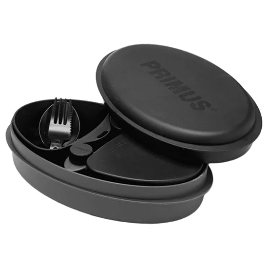 Set de vase turistice Primus Meal Set 8 bucăți - Black