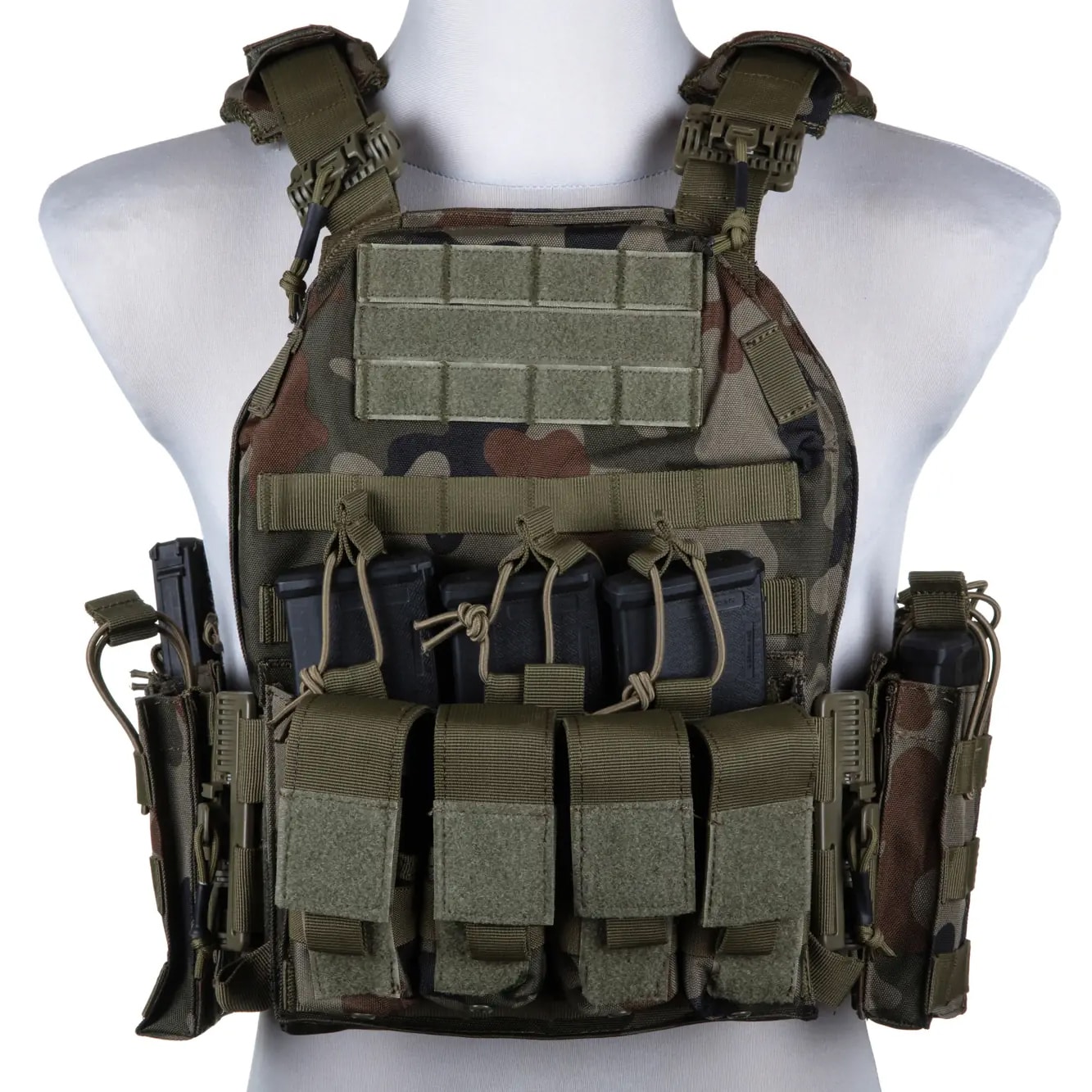Vestă tactică GFC Tactical Plate Carrier 8944-1 - wz.93 Pantera PL Woodland