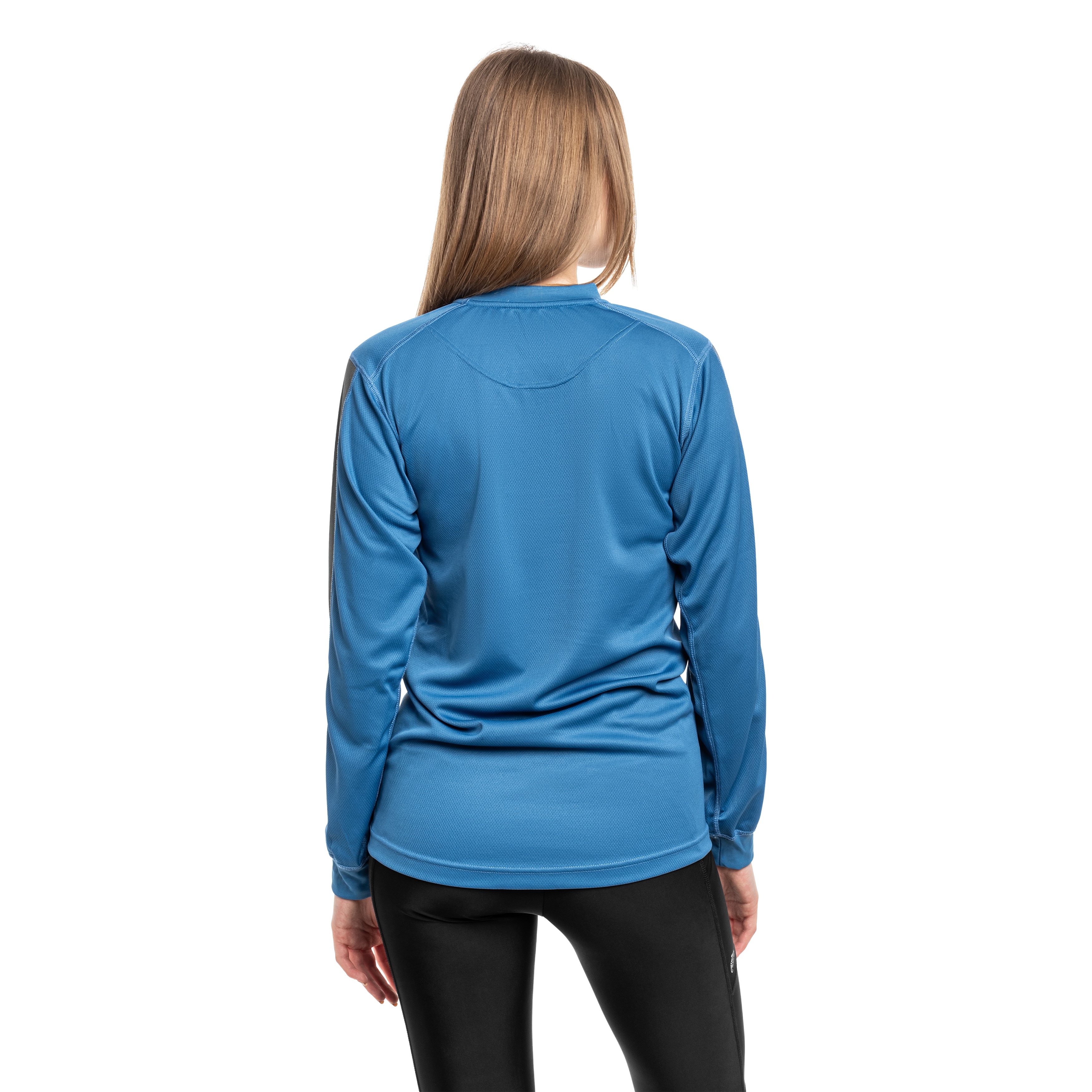 Tricou termoactiv de damă Highlander Outdoor Long Sleeve Climate-X - Blue