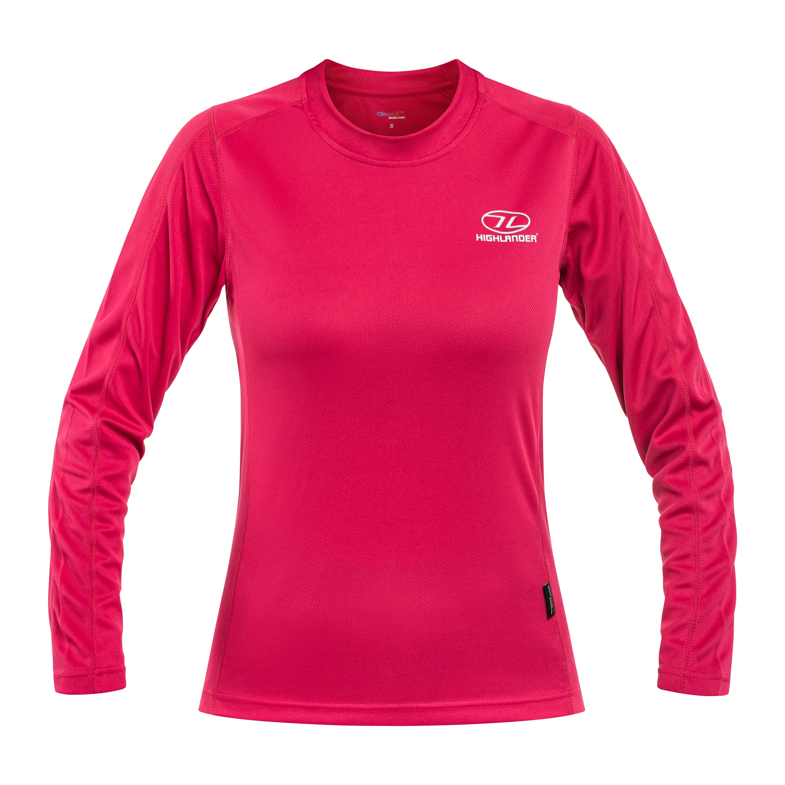 Tricou termoactiv de damă Highlander Outdoor Long Sleeve Climate-X - Pink