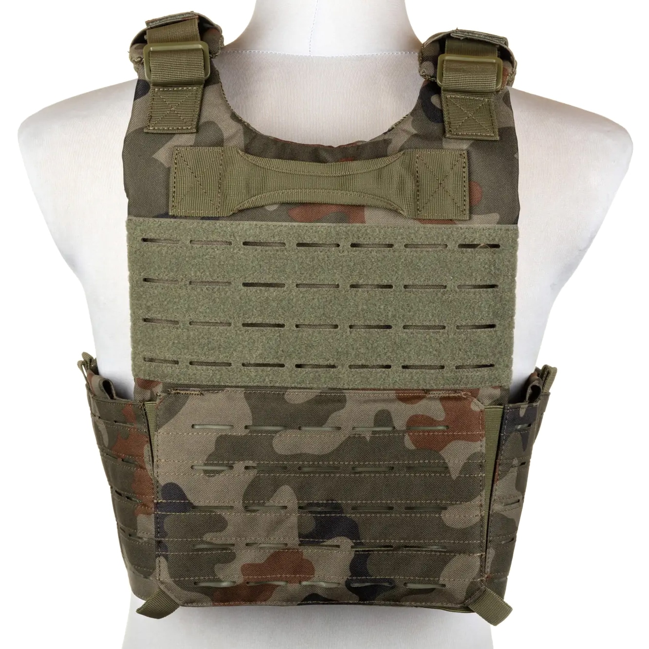 Vestă tactică Specna Arms QR Tactical Plate Carrier - wz.93 Pantera PL Woodland