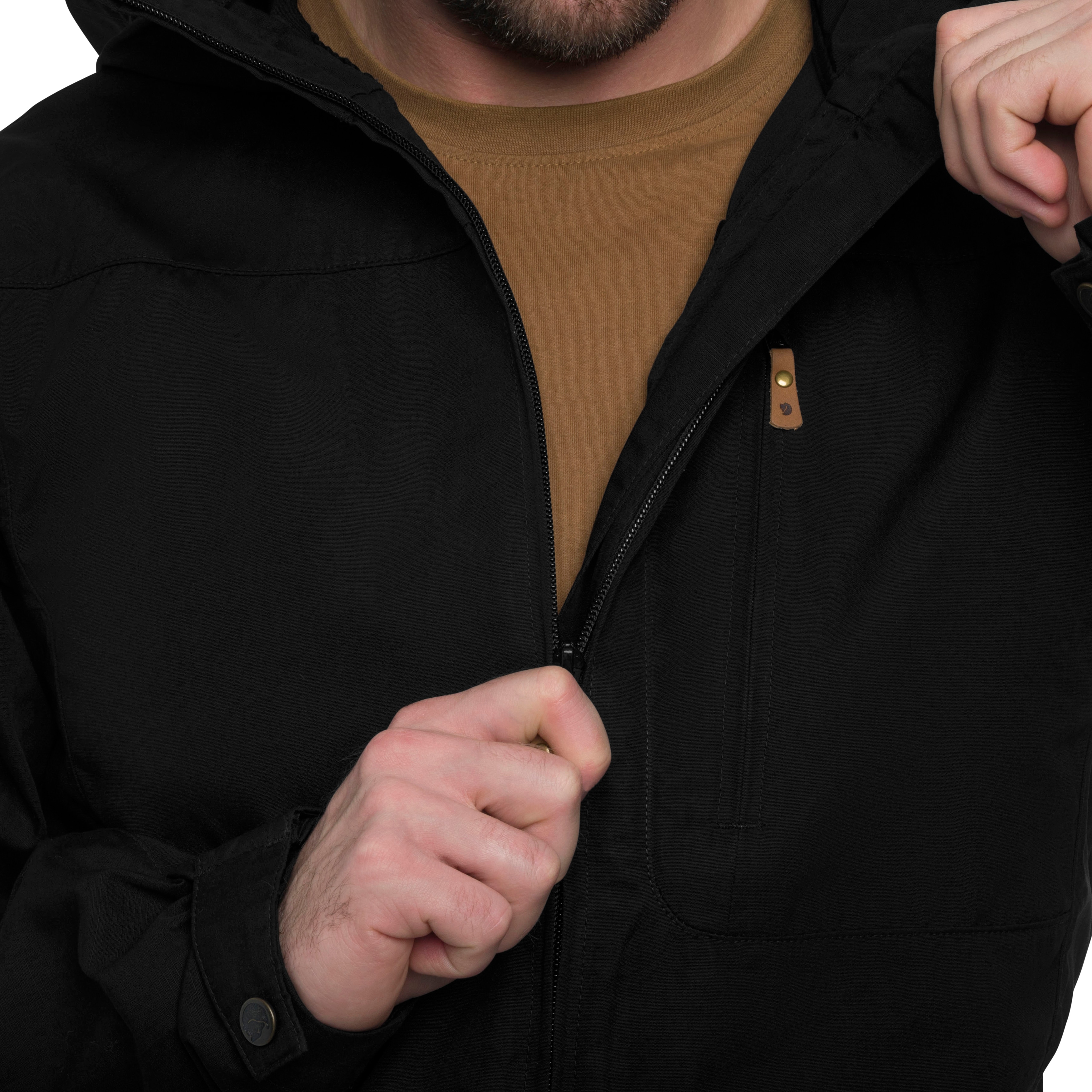 Jachetă Fjallraven Sten - Black