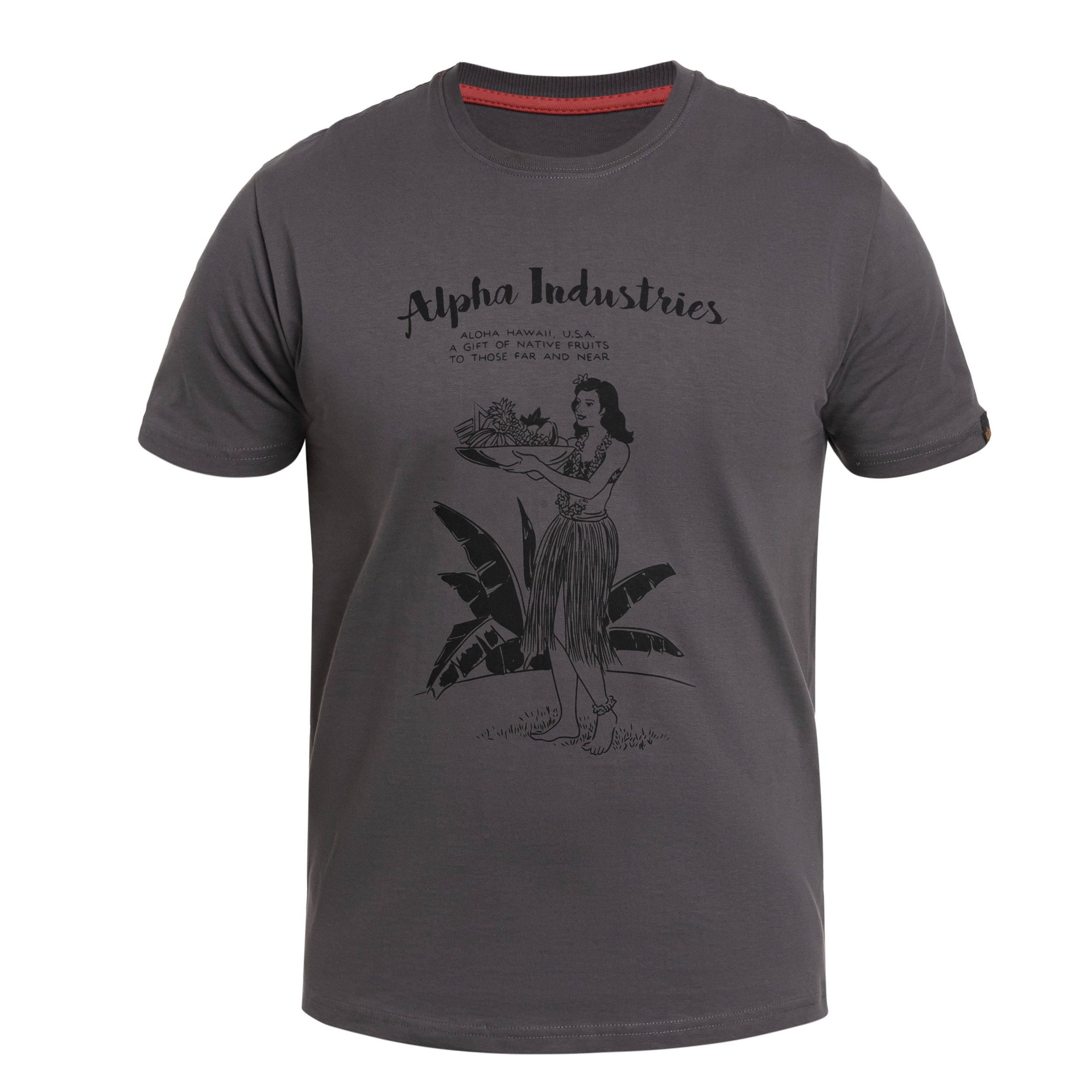 Tricou Alpha Industries Hawaii - Vintage Grey