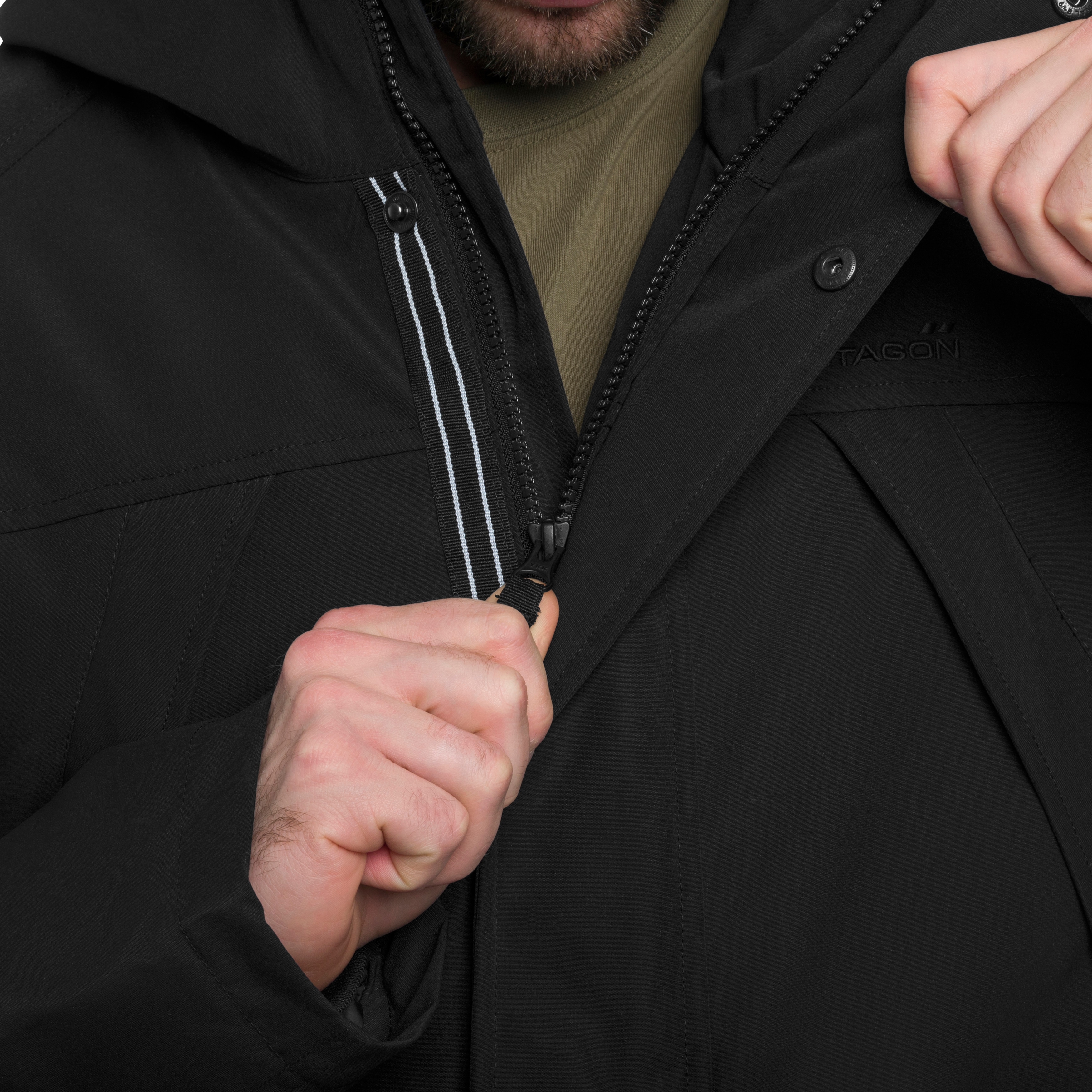 Jachetă Pentagon Elements Parka - Black