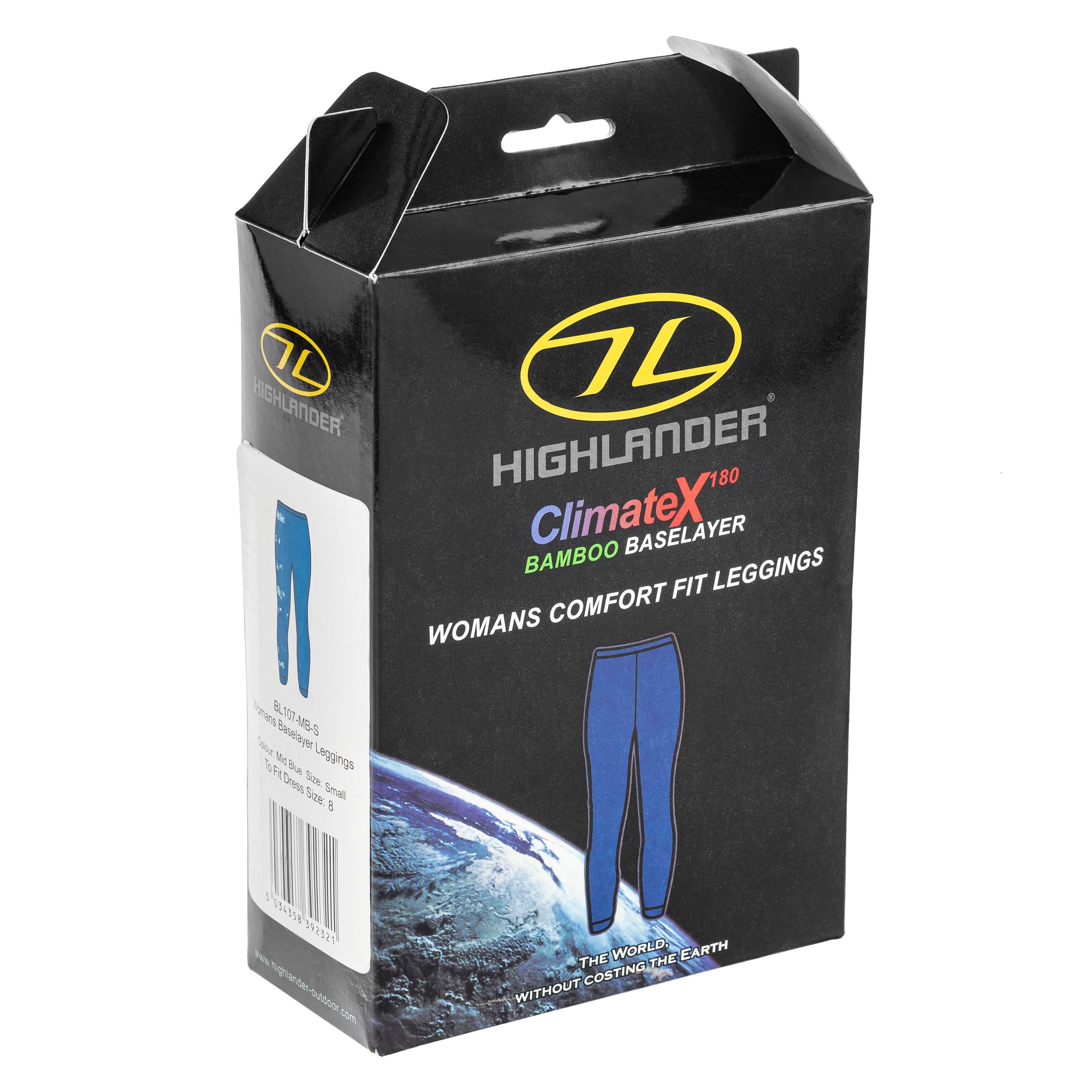 Colanți de damă Highlander Outdoor Ladies Bamboo 180 - Midnight Blue