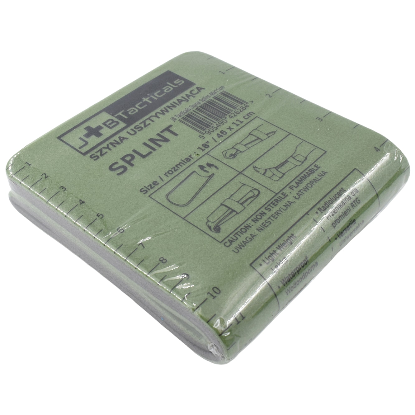 Atelă de susținere JB Tacticals Splint 46 x 11 cm