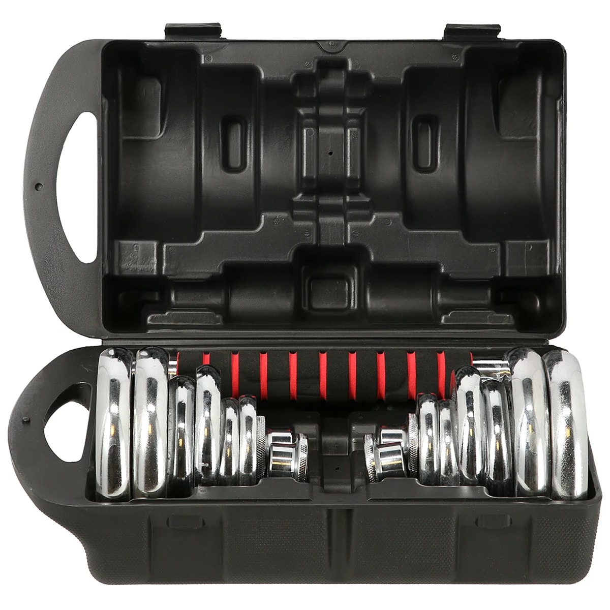 Set de antrenament de forță HMS STC21 în valiză - Chrom