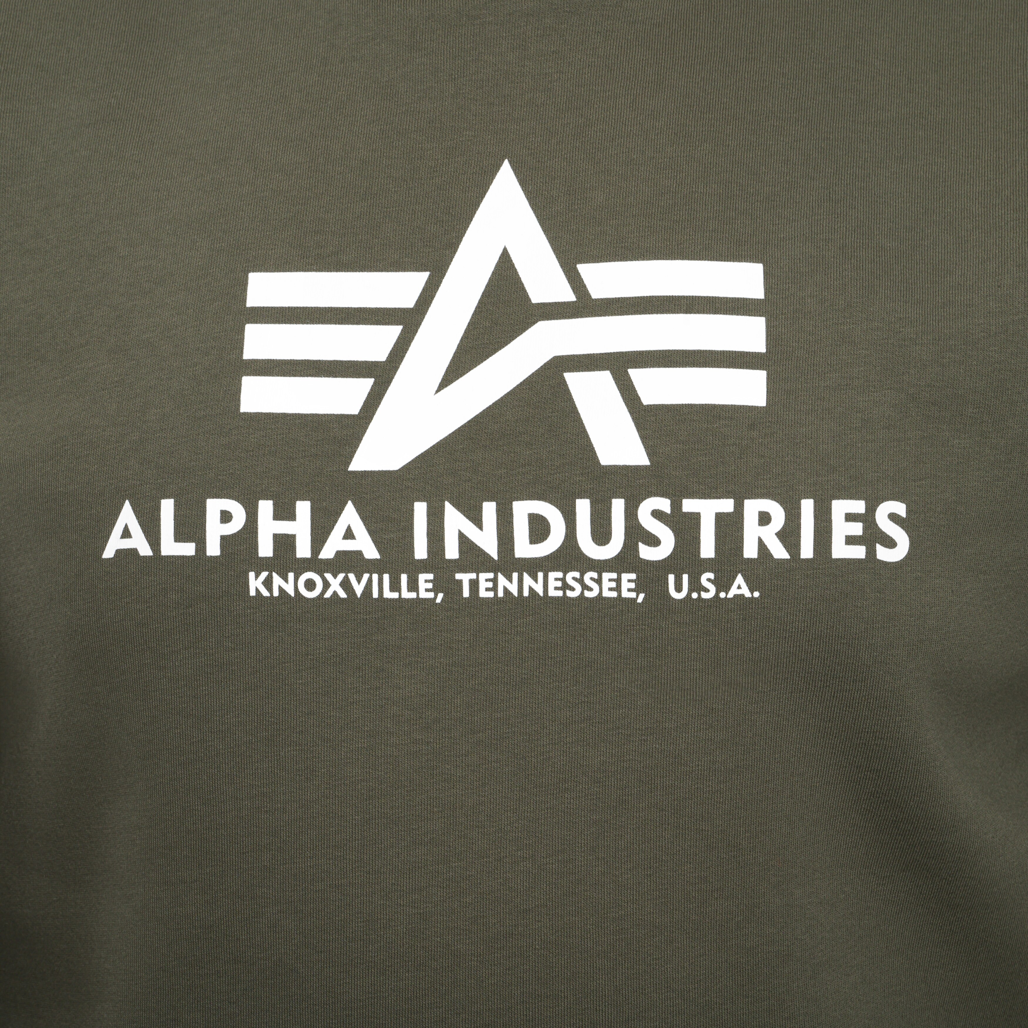 Bluză Alpha Industries Basic Sweater - Dark Olive