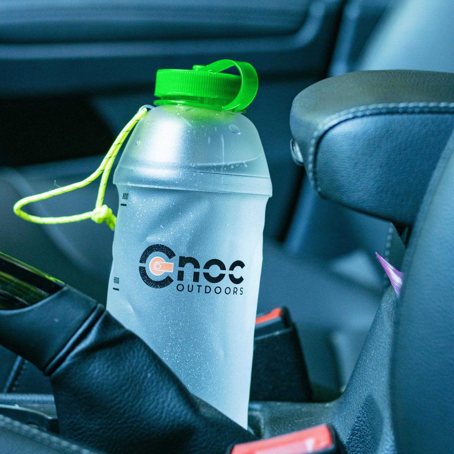 Sticlă Cnoc Outdoors Vesica Bottle 42 mm 1 l - Green