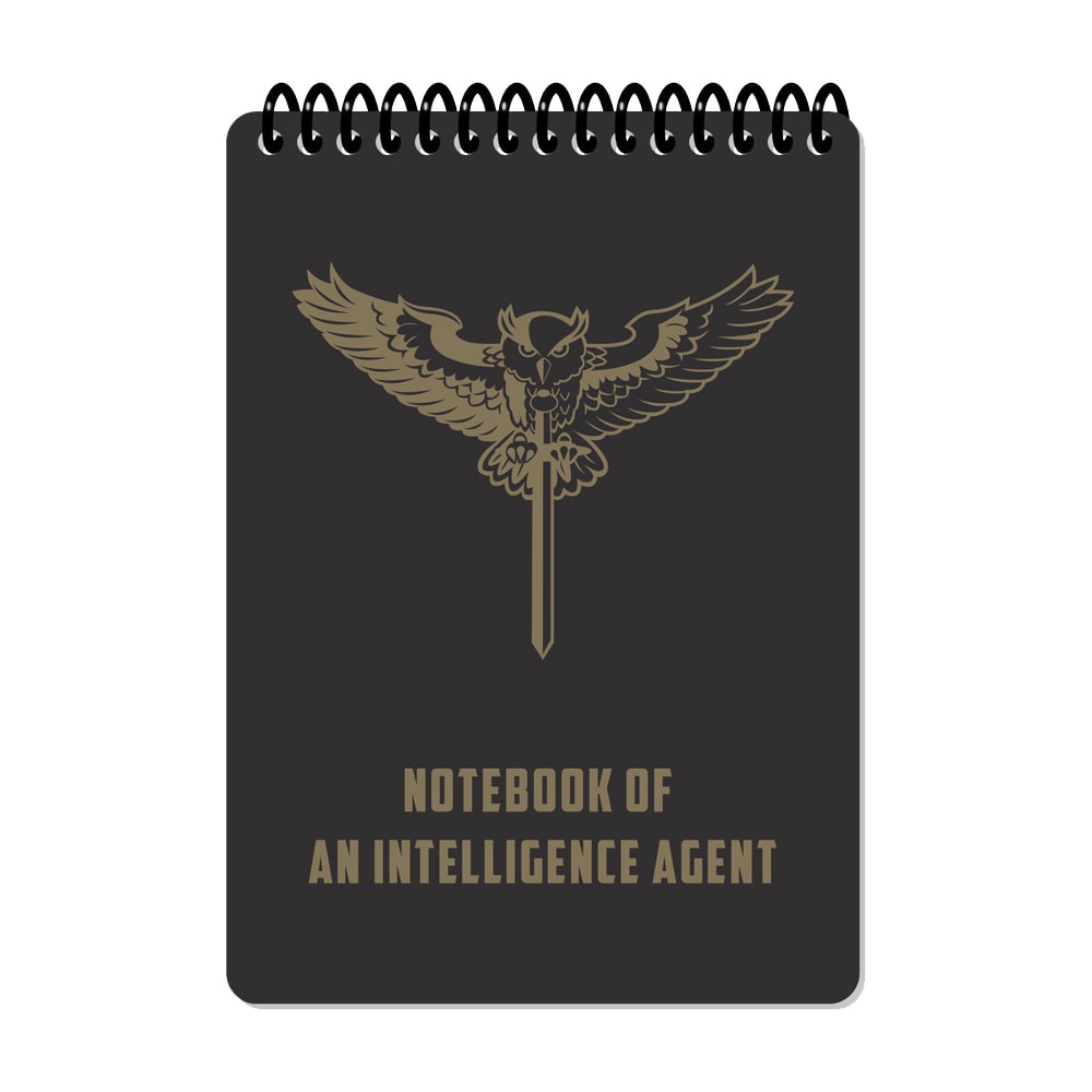Carnet M-Tac Ecopybook Tactical Notebook Of An Intelligence Agent
