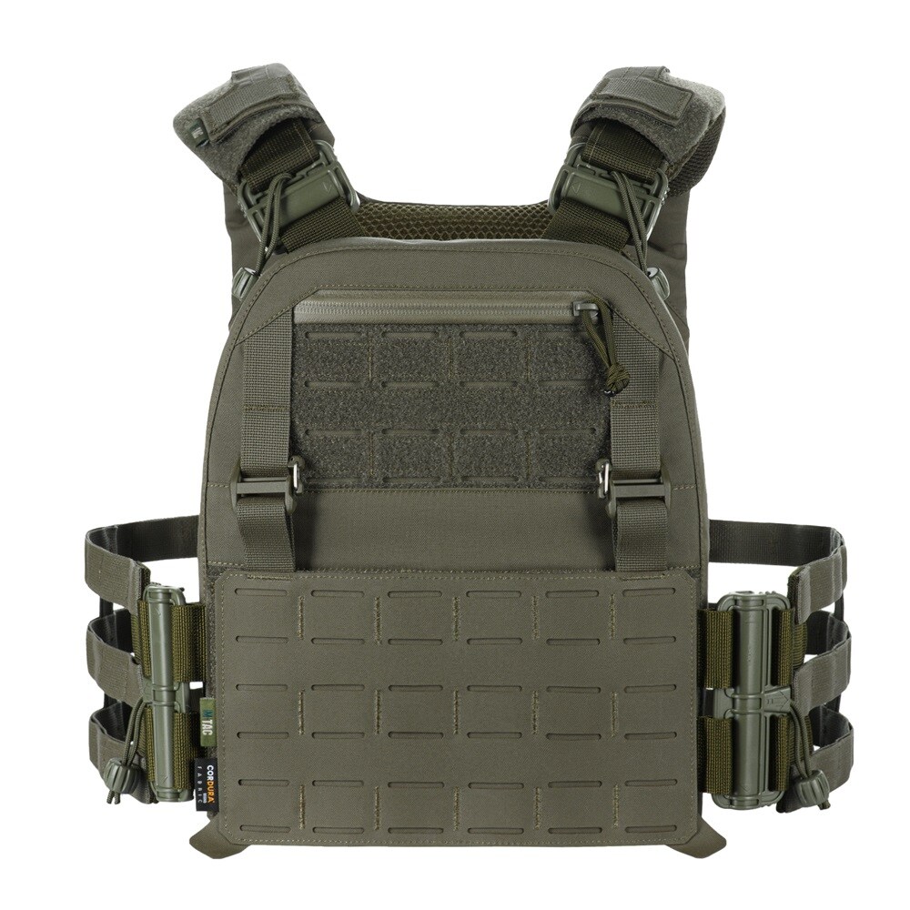 Vestă tactică tip Plate Carrier M-Tac Cuirass Fast Elite Gen. II - Ranger Green