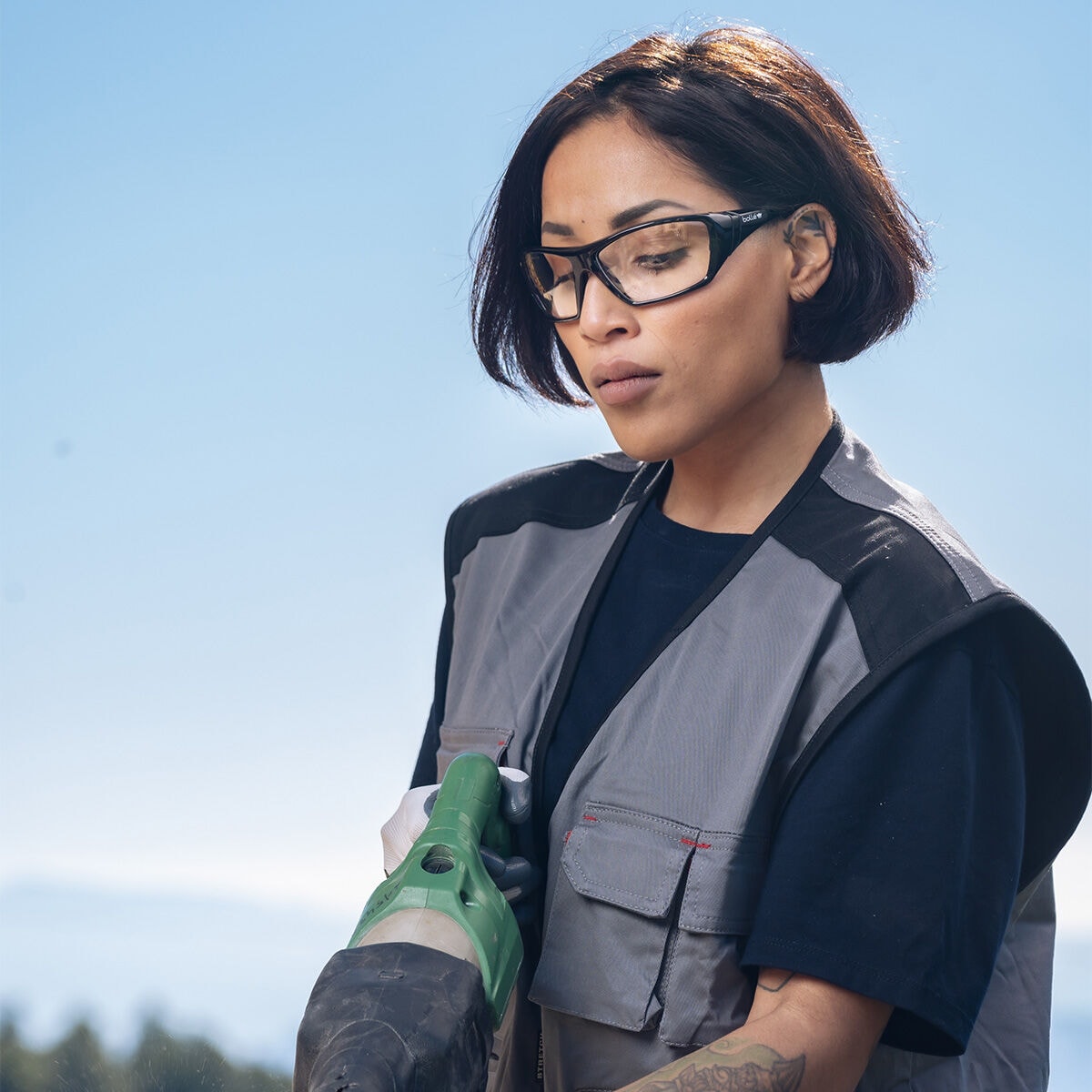 Ochelari tactici Bolle Hustler - Clear