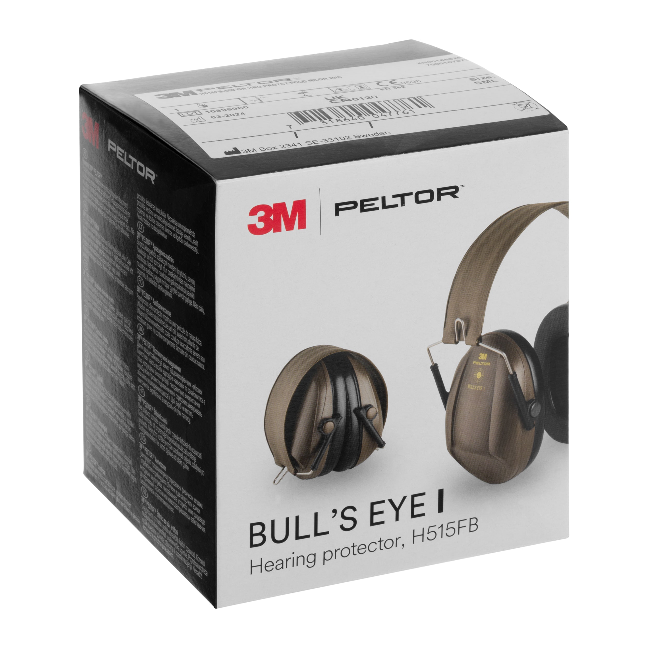 Protecție auditivă pasivă 3M Peltor Bull's Eye I - Green