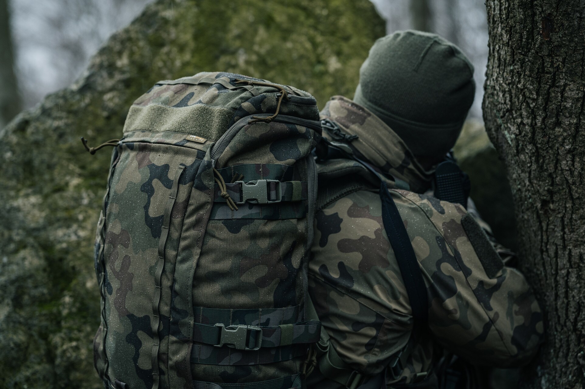 Rucsac Wisport Zipper Fox 42 40 l - wz.93 Pantera PL Woodland