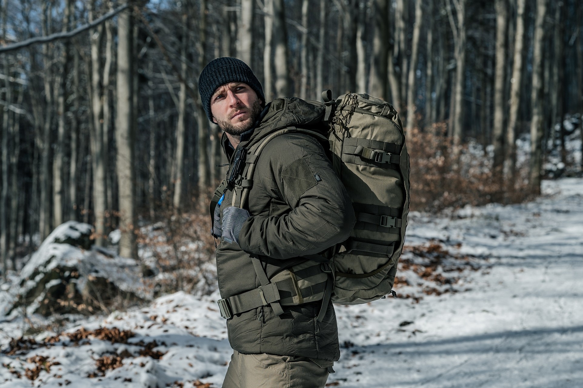 Rucsac Wisport Zipper Fox 42 40 l - RAL 7013