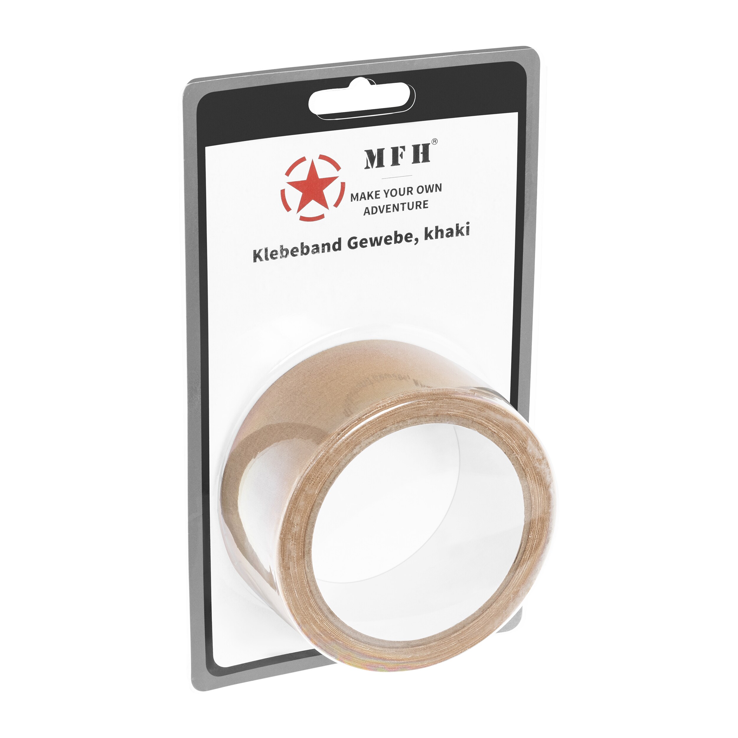 Bandă de camuflaj MFH 50 mm x 10 m - Khaki