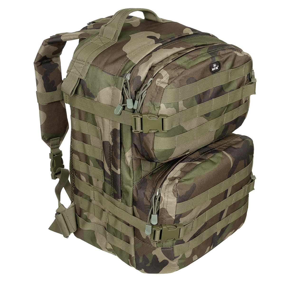 Rucsac MFH US Assault II 40 l - Woodland