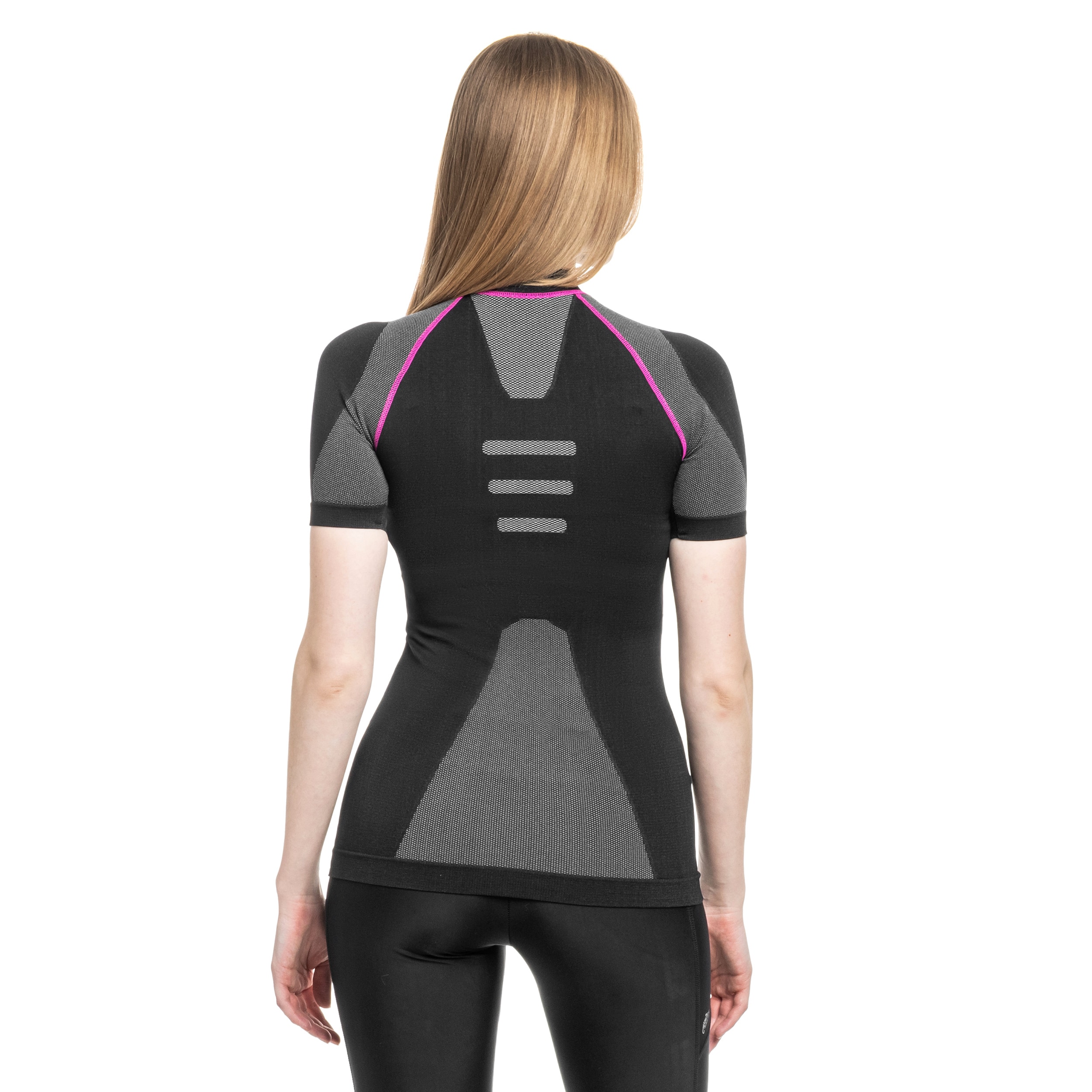 Tricou termoactiv de damă Highlander Outdoor Thermo Tech - Black