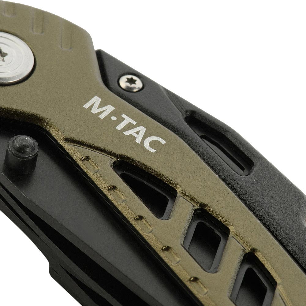 Multitool M-Tac cu toc - Green/Black