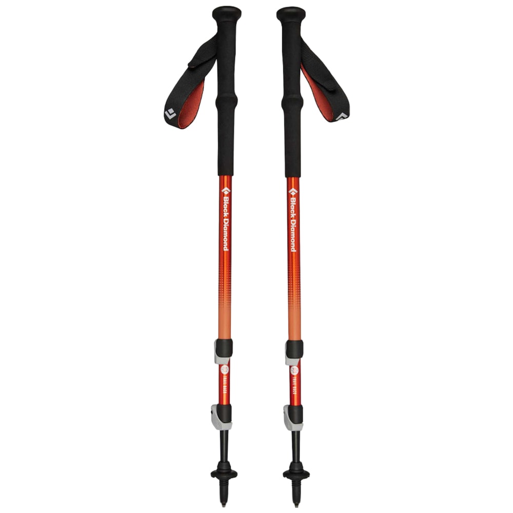 Bețe de trekking Black Diamond Back Poles - Burnt Sienna