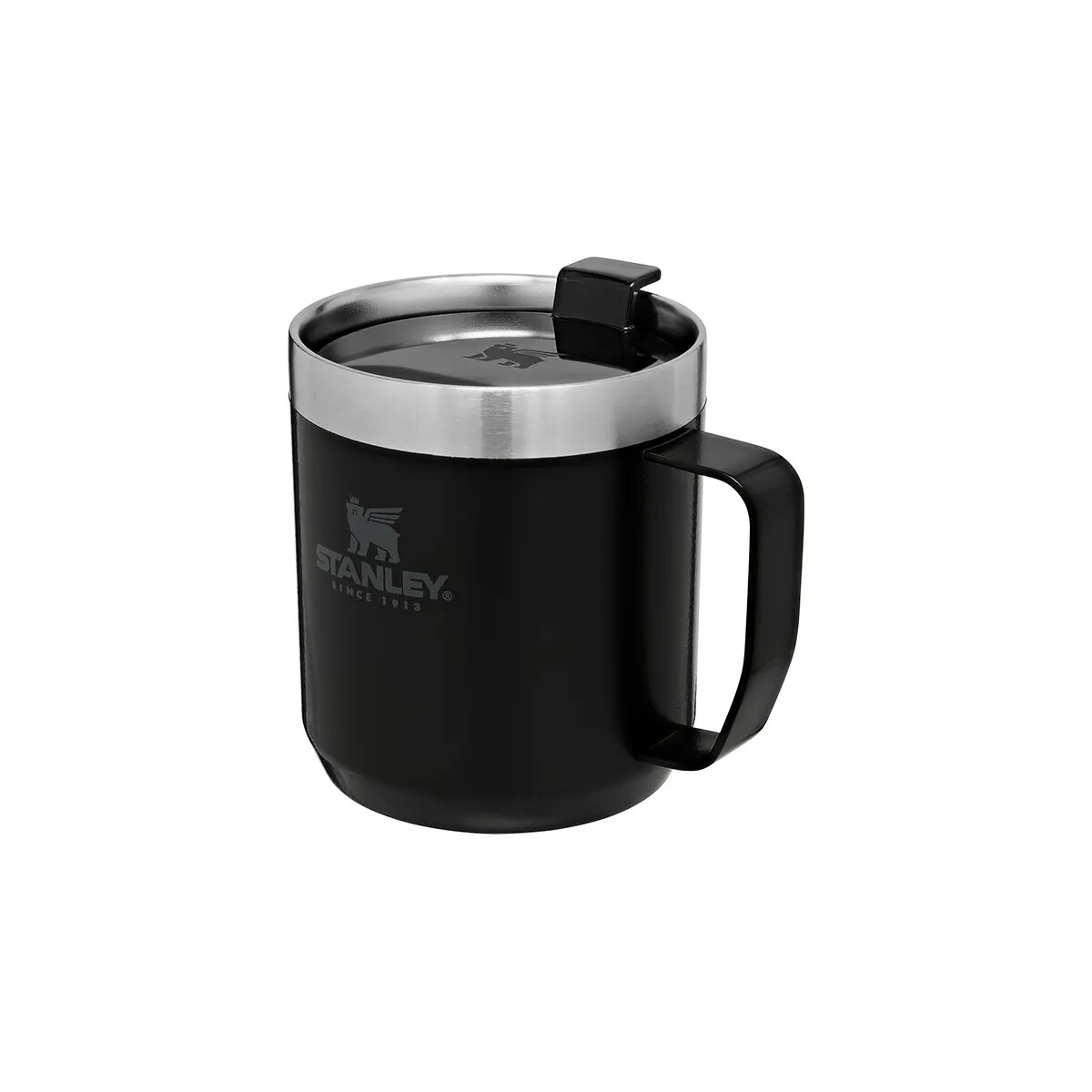 Cană termică Stanley Legendary Classic Camp Mug 350 ml - Matte Black Pebble