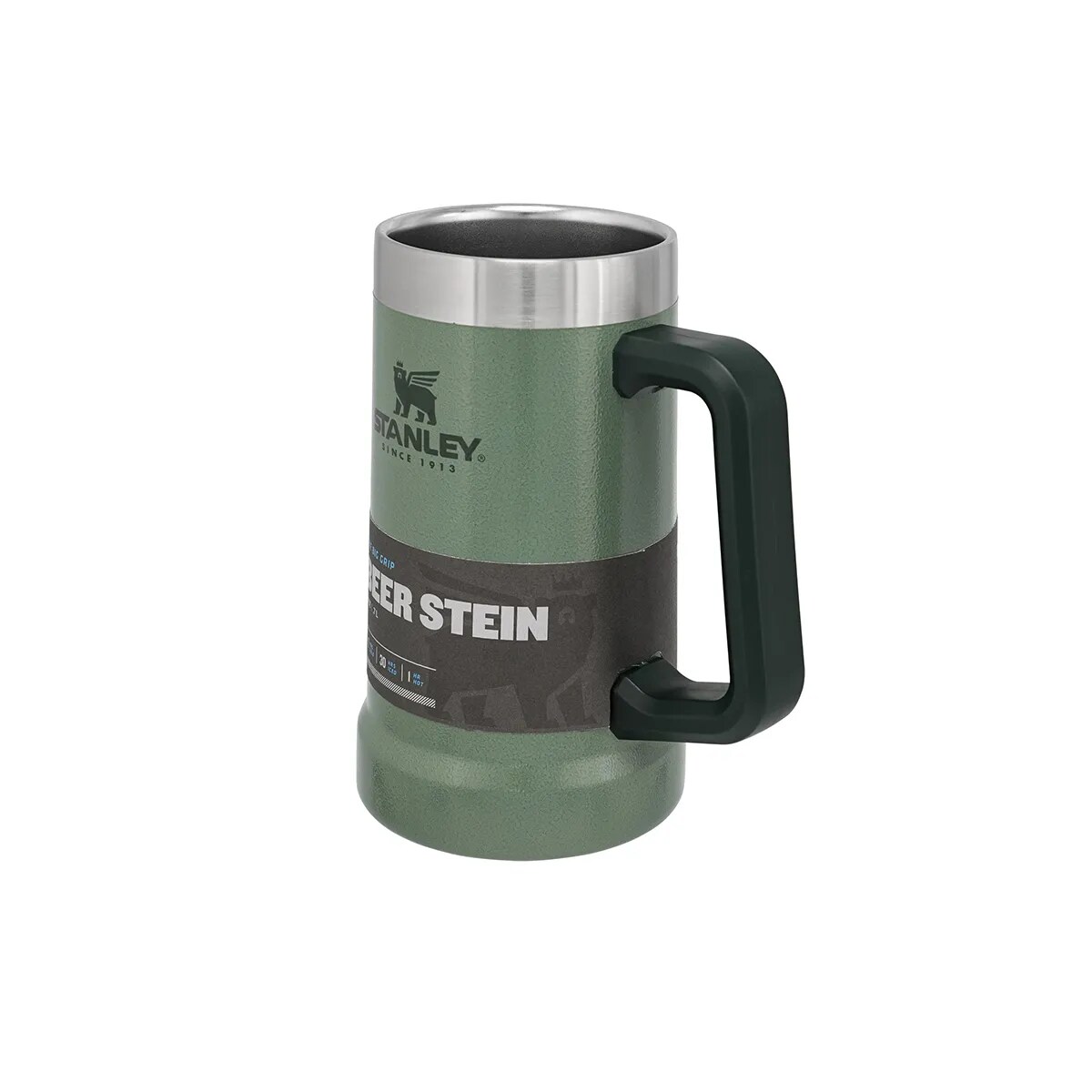 Cană termică Stanley Adventure Big Grip Beer Stein 700 ml - Hammertone Green