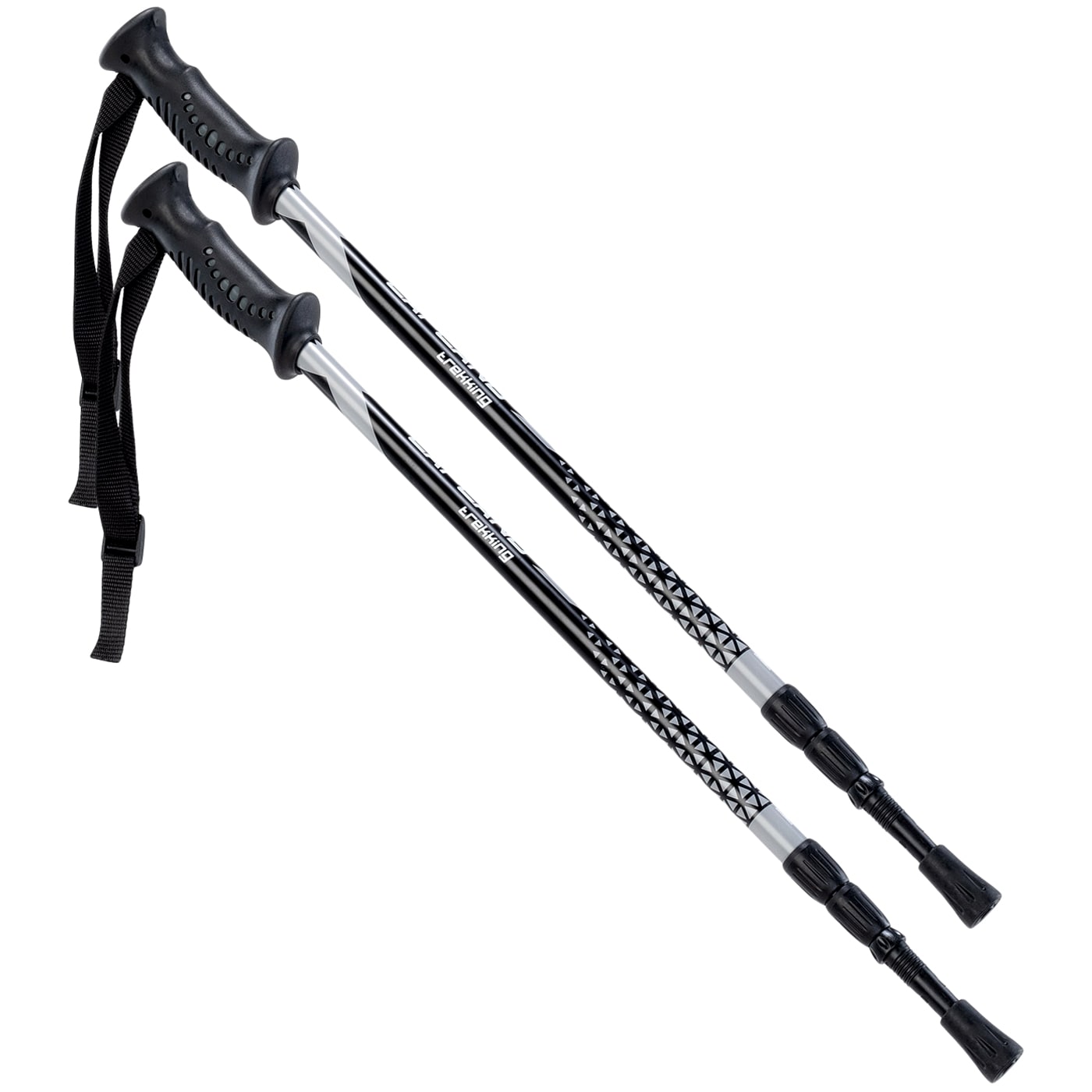 Bețe de trekking Hi-Tec Lapland - Black/Grey