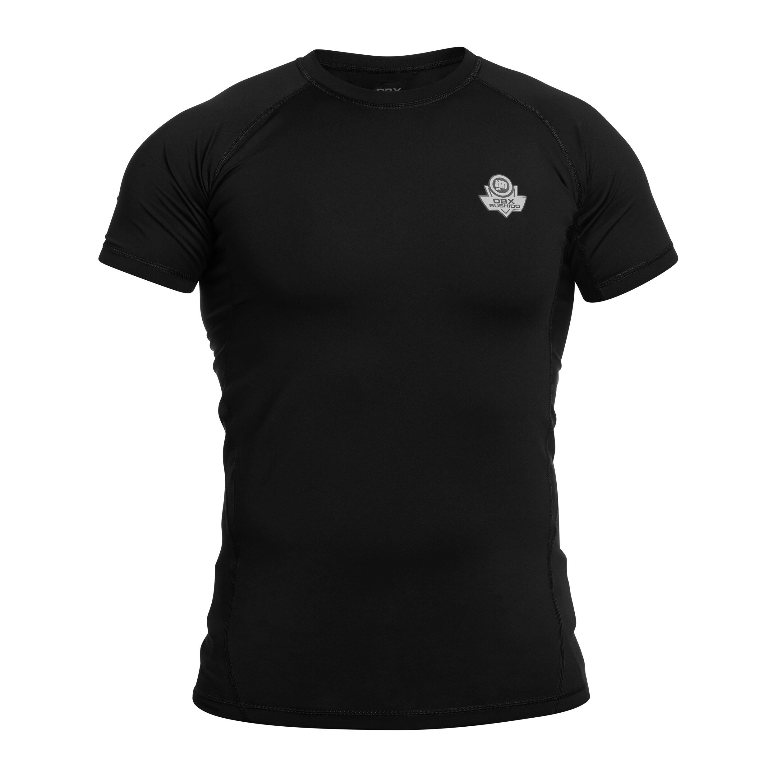 Tricou DBX Bushido Rashguard Black RS - Negru