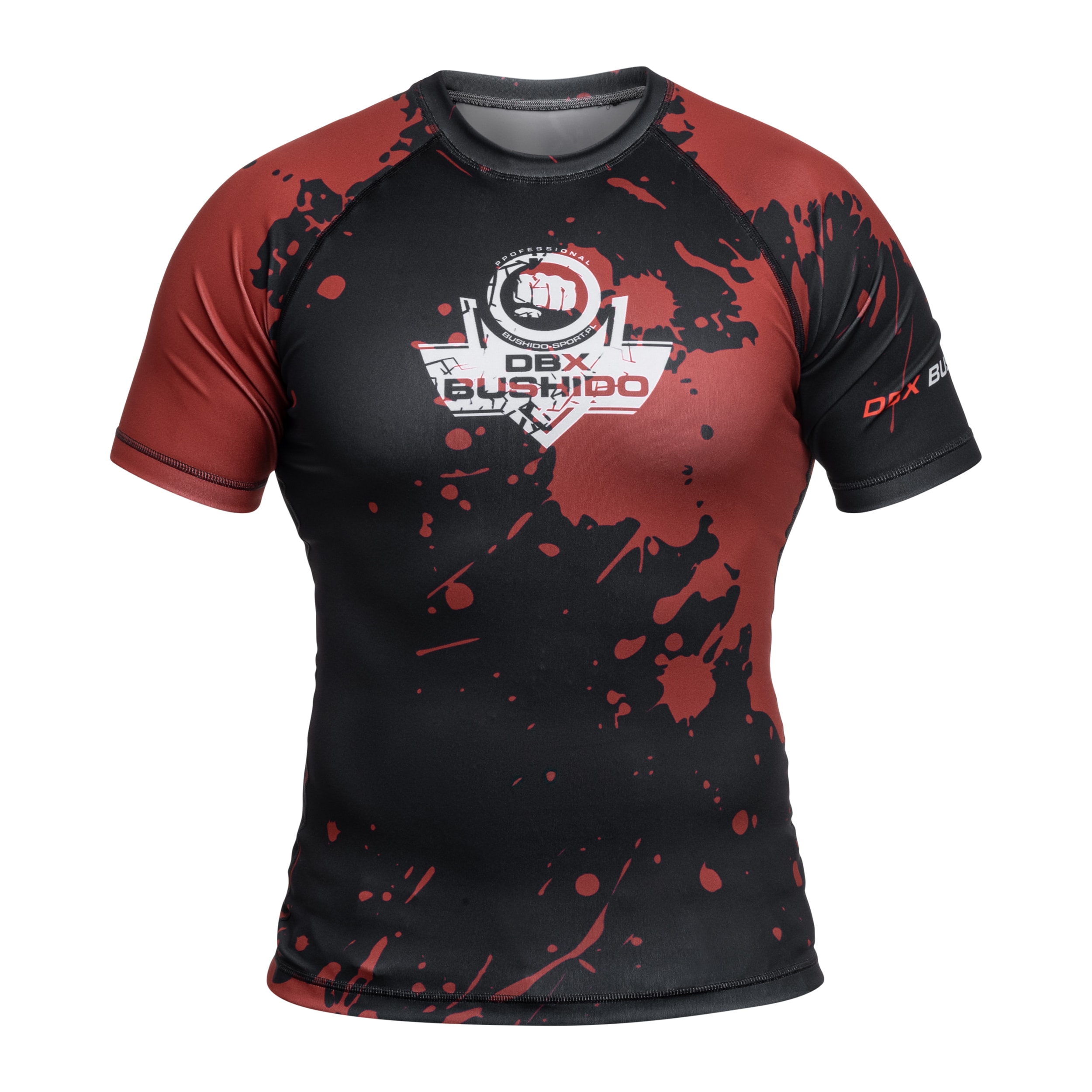 Tricou termoactiv DBX Bushido Rashguard Blood