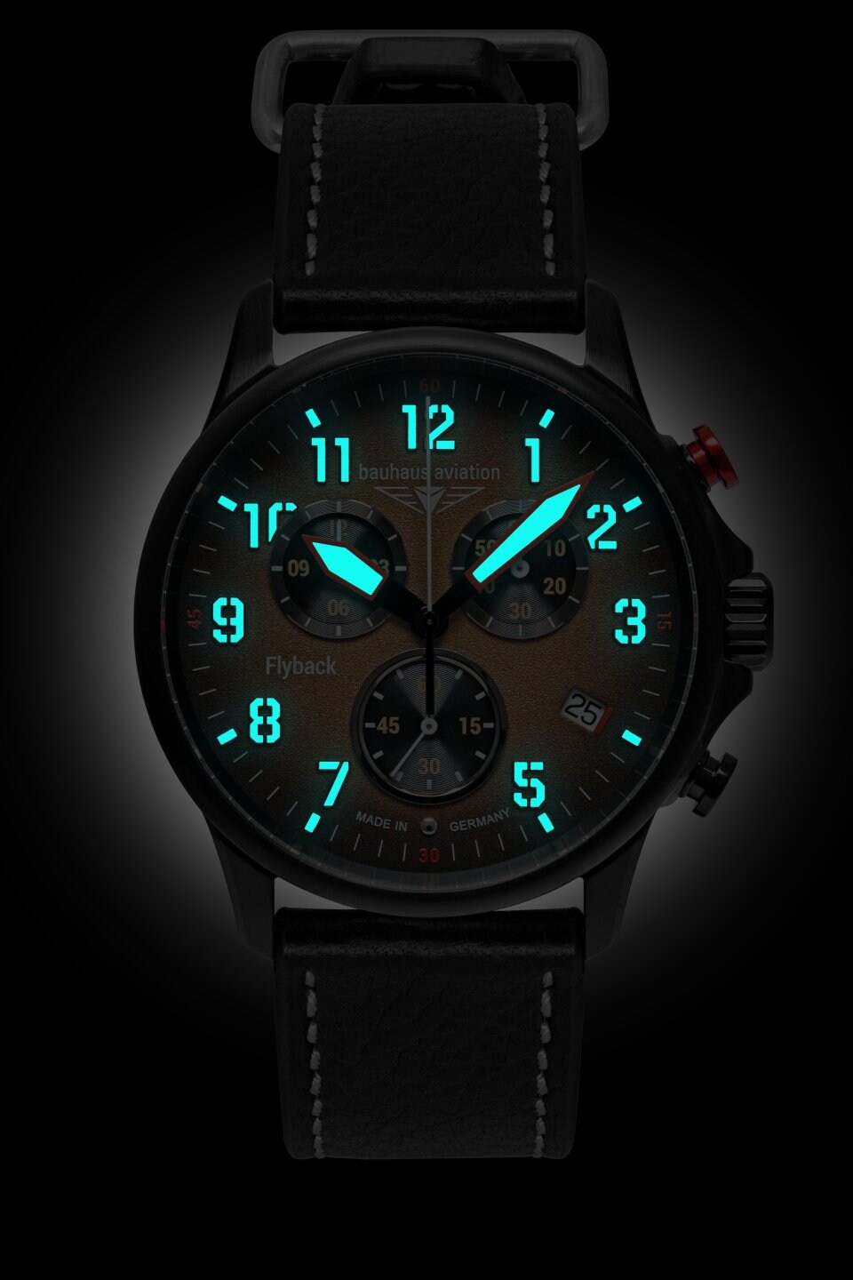 Ceas Bauhaus Aviation Quartz 28885 - Black