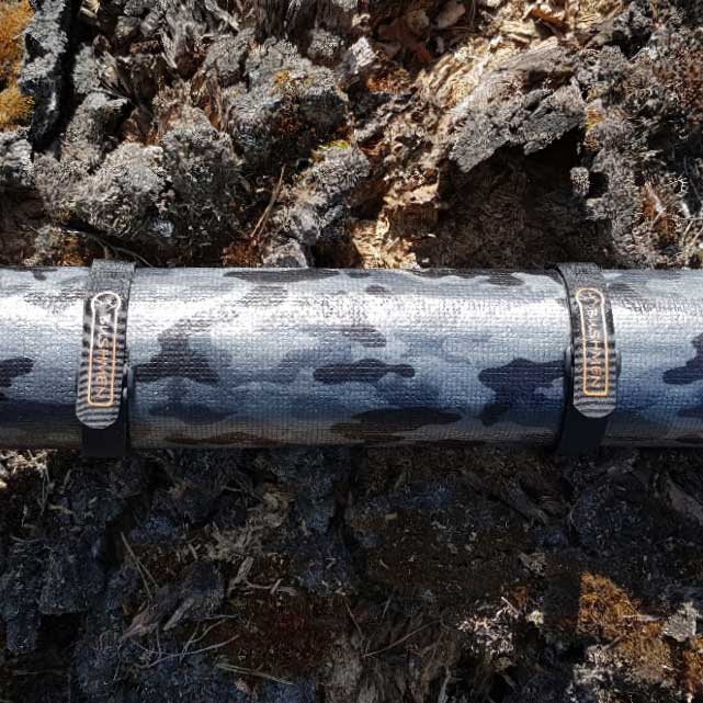 Saltea turistică (karemat) Bushmen Ultralight - Dark Camo