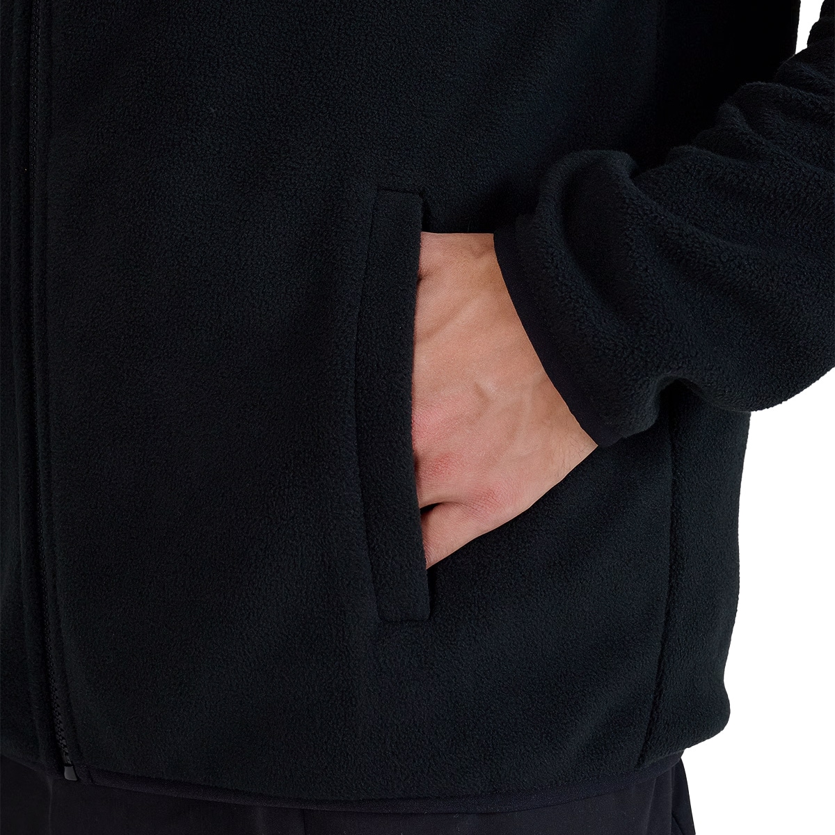 Bluză polar 4F M317 - Neagră