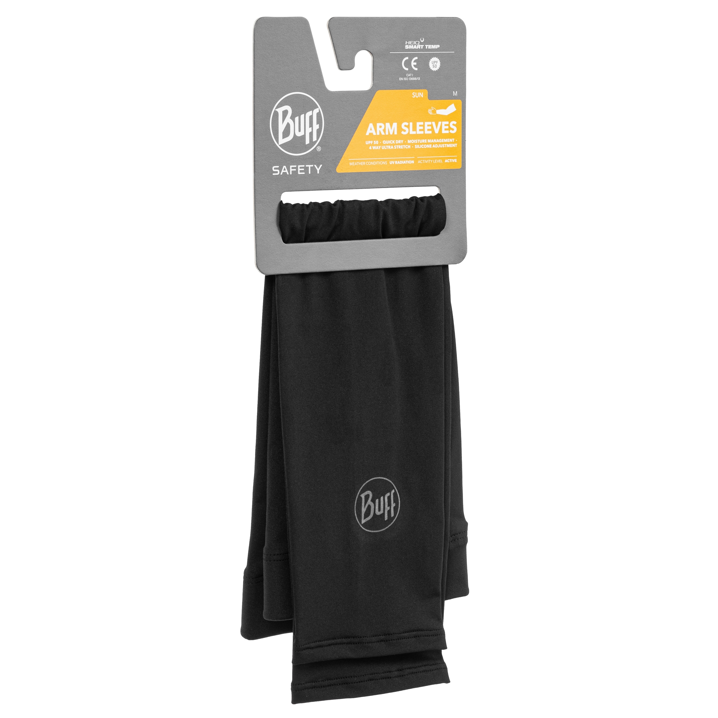 Mâneci Buff Safety Arm Sleeves - Solid Black