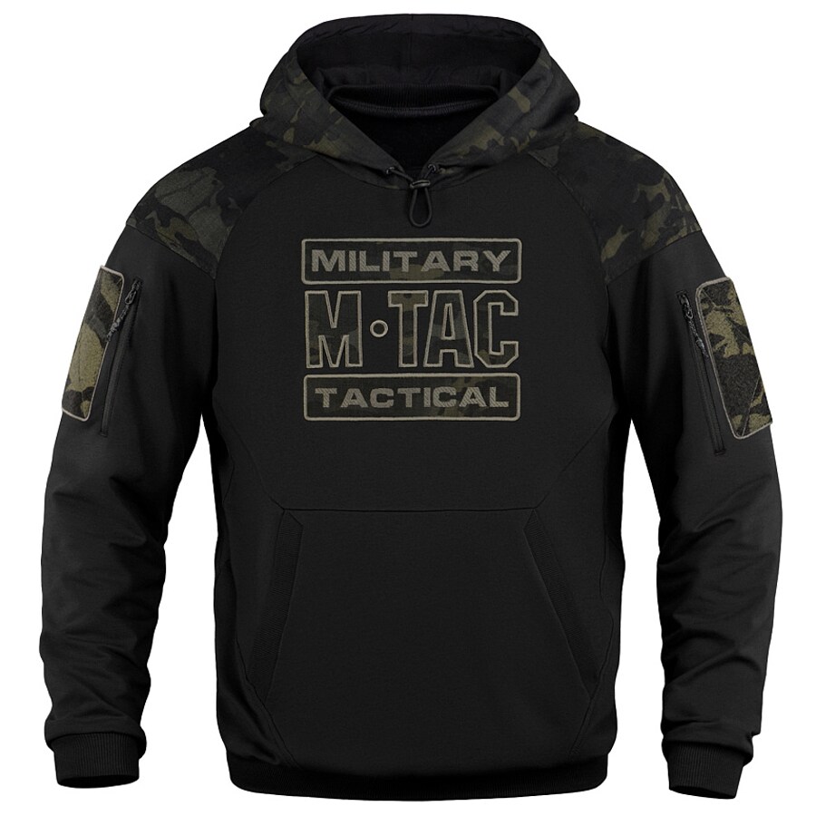 Hanorac M-Tac Hoodie Combat - Black/MultiCam Black