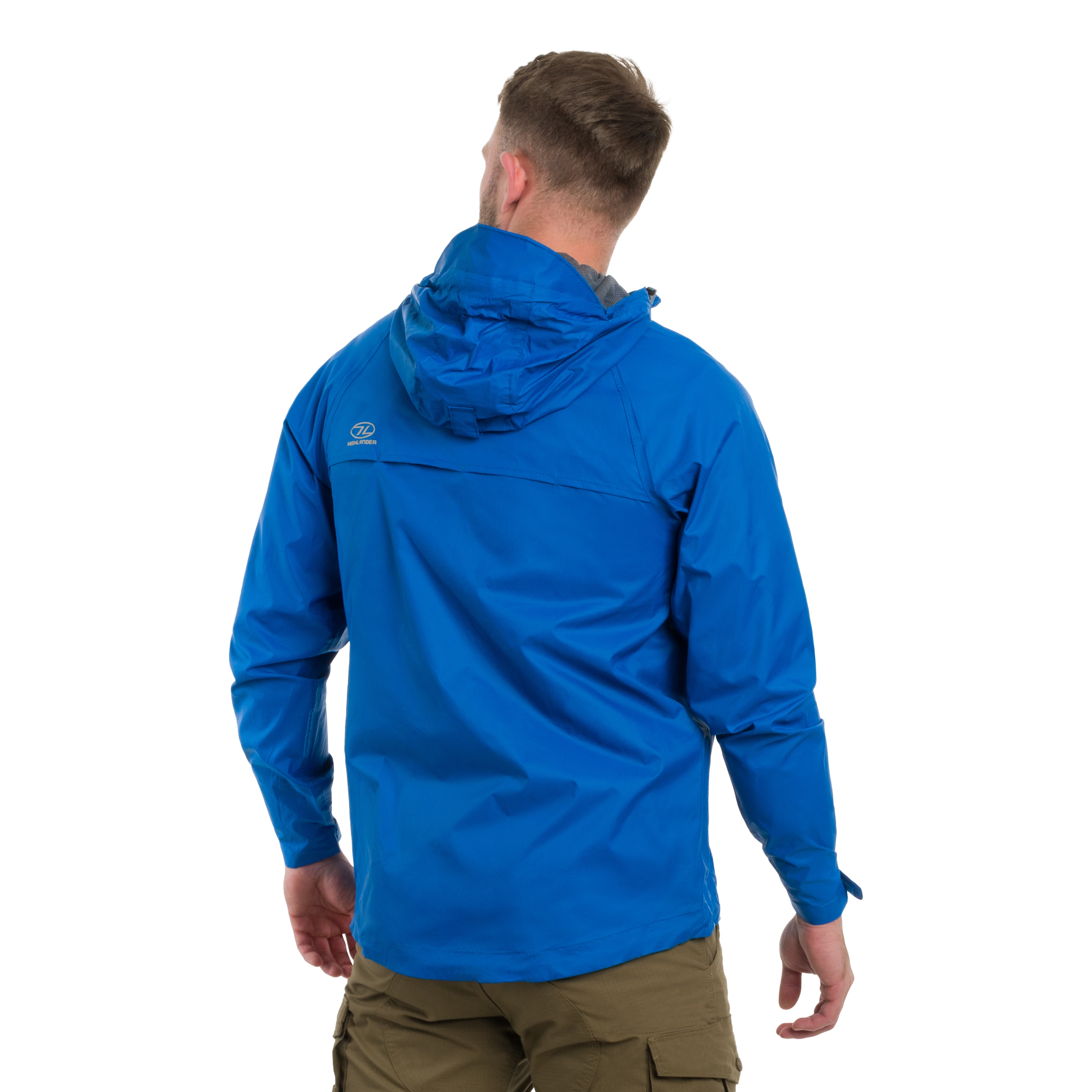 Jachetă Highlander Outdoor Stow & Go Pack Away V2 - Blue