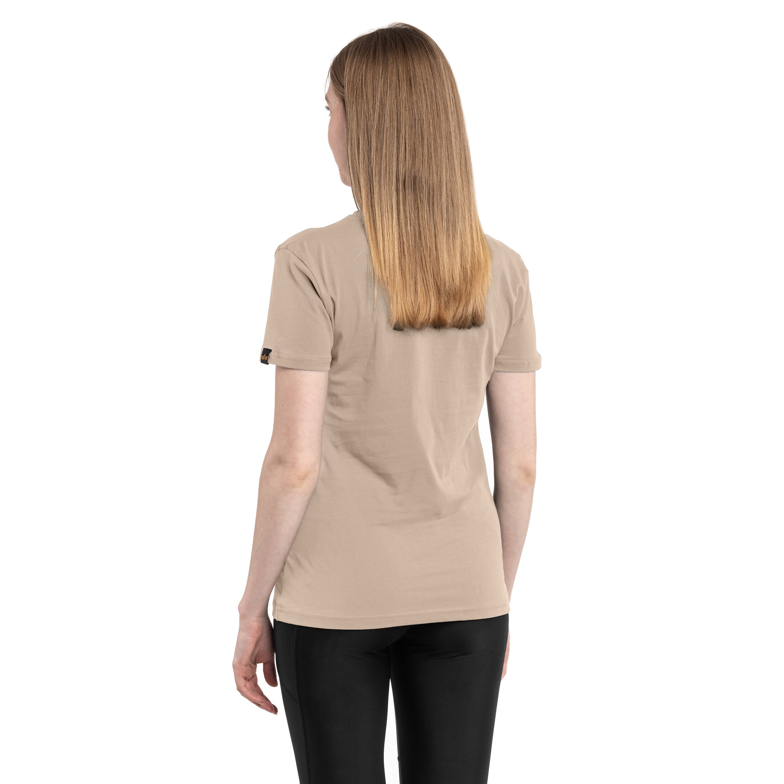 Tricou de damă Alpha Industries New Basic - Vintage Sand