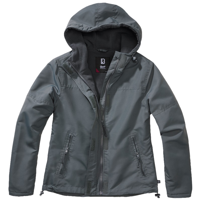 Jachetă de damă Brandit Windbreaker Frontzip - Anthracite