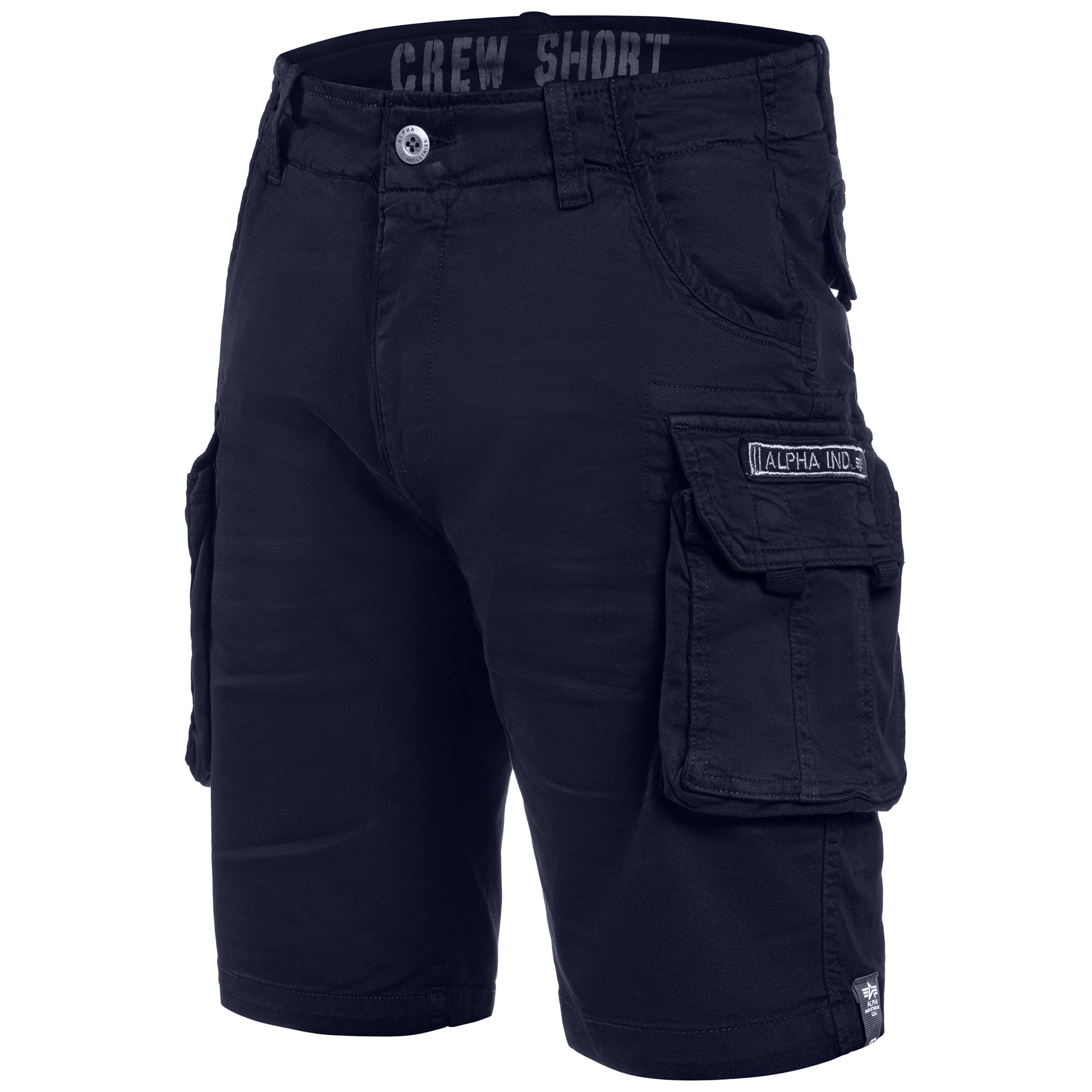 Pantaloni scurți Alpha Industries Crew Short - Replica Blue