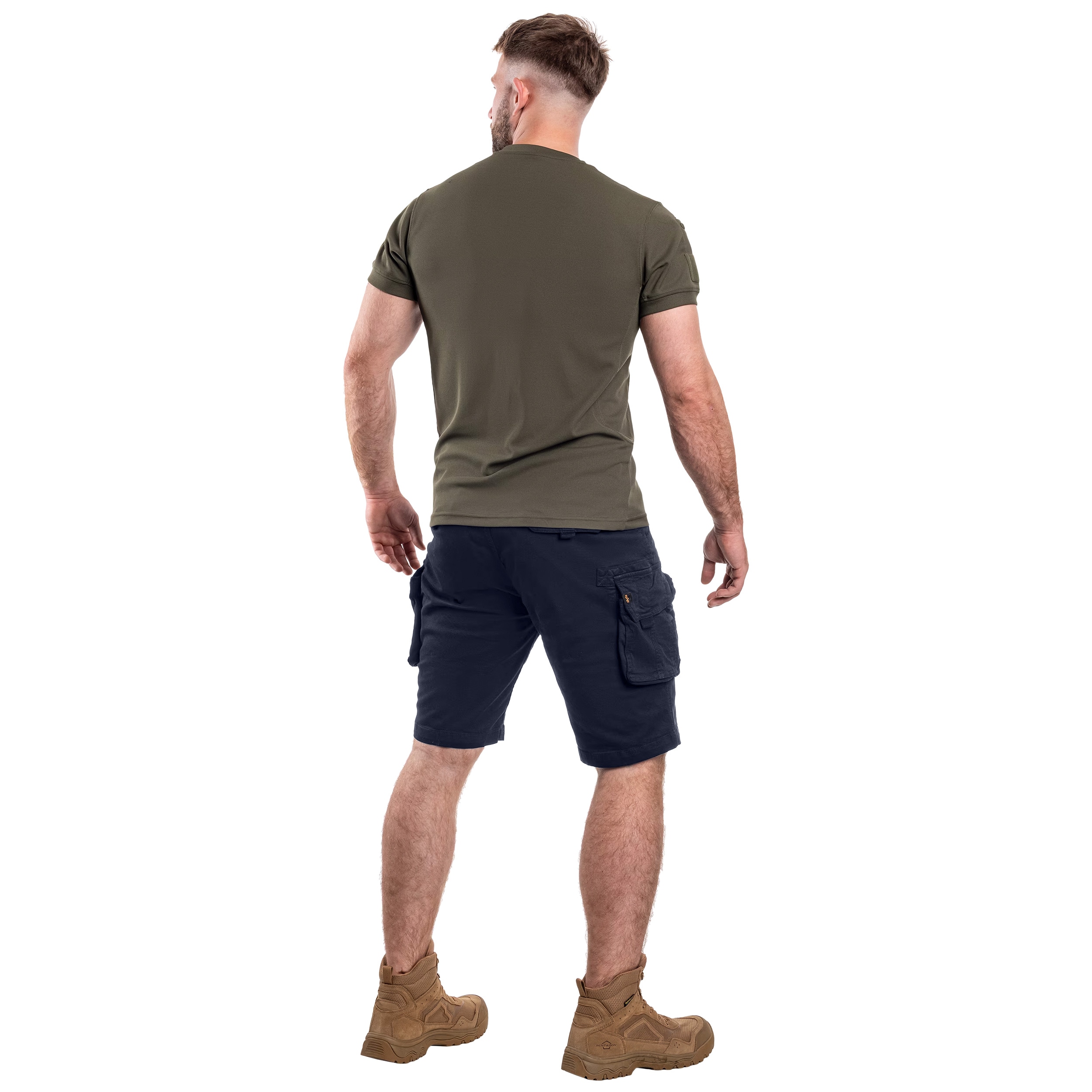Pantaloni scurți Alpha Industries Crew Short - Replica Blue