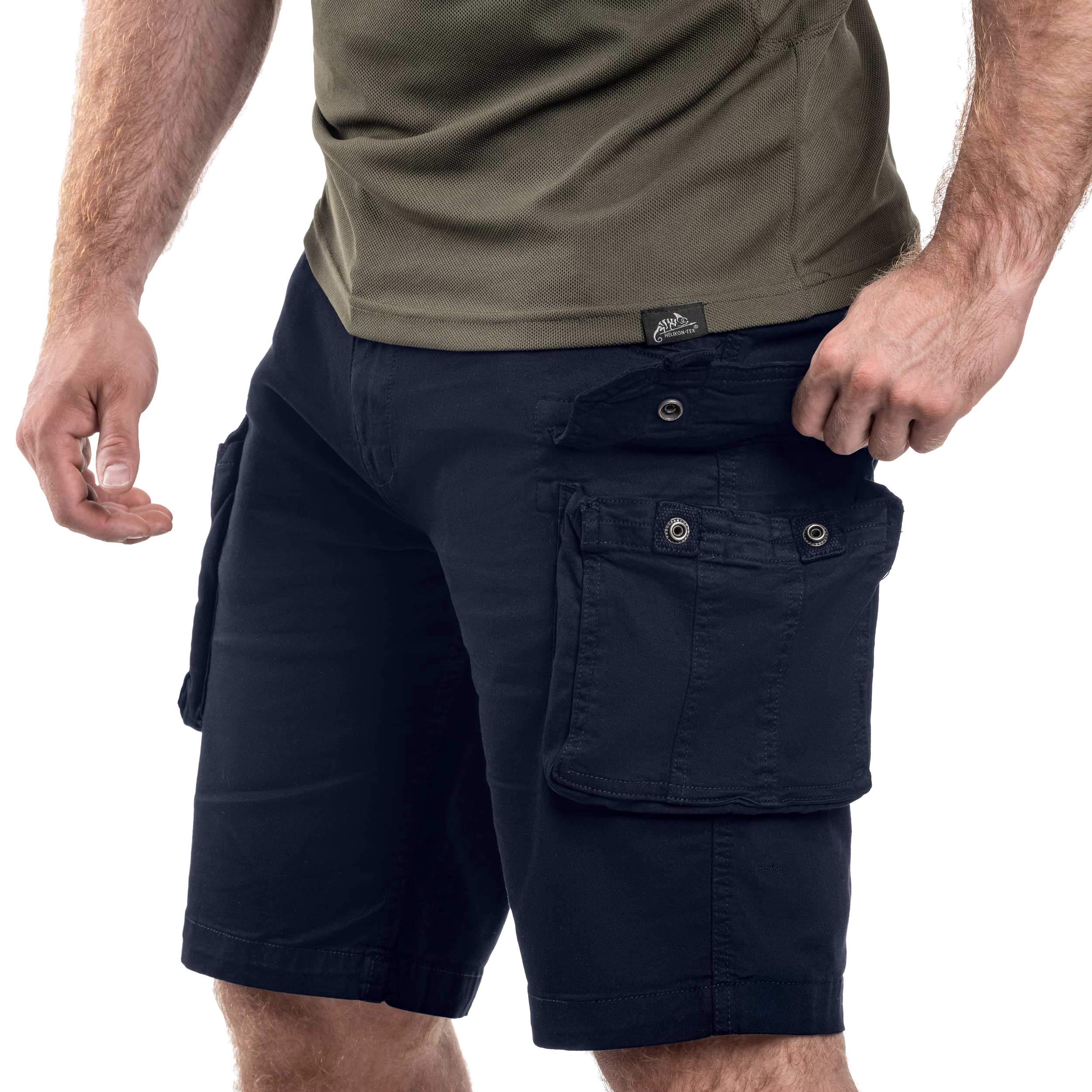 Pantaloni scurți Alpha Industries Crew Short - Replica Blue