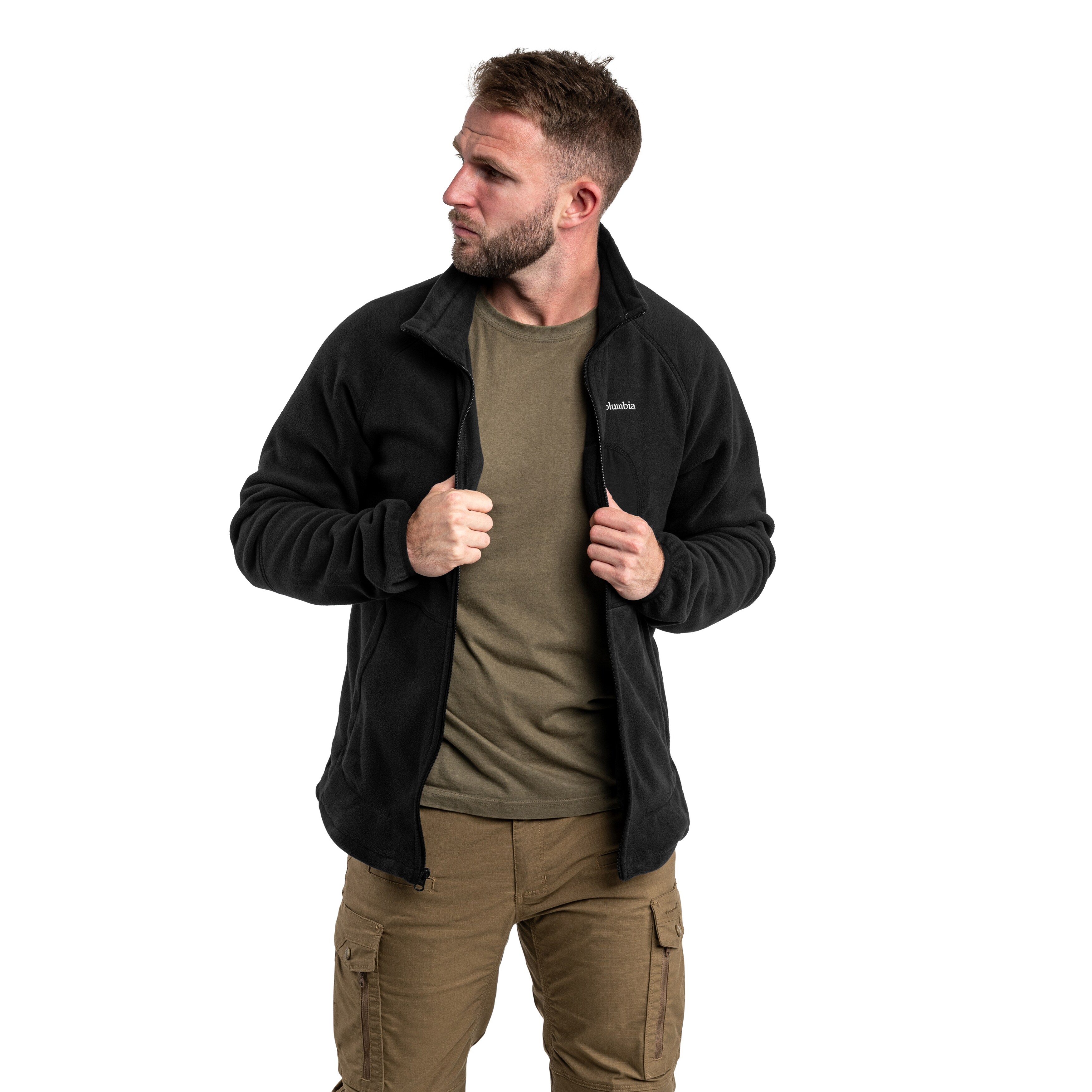 Bluză Columbia Rapid Expedition II Full Zip Fleece - Black