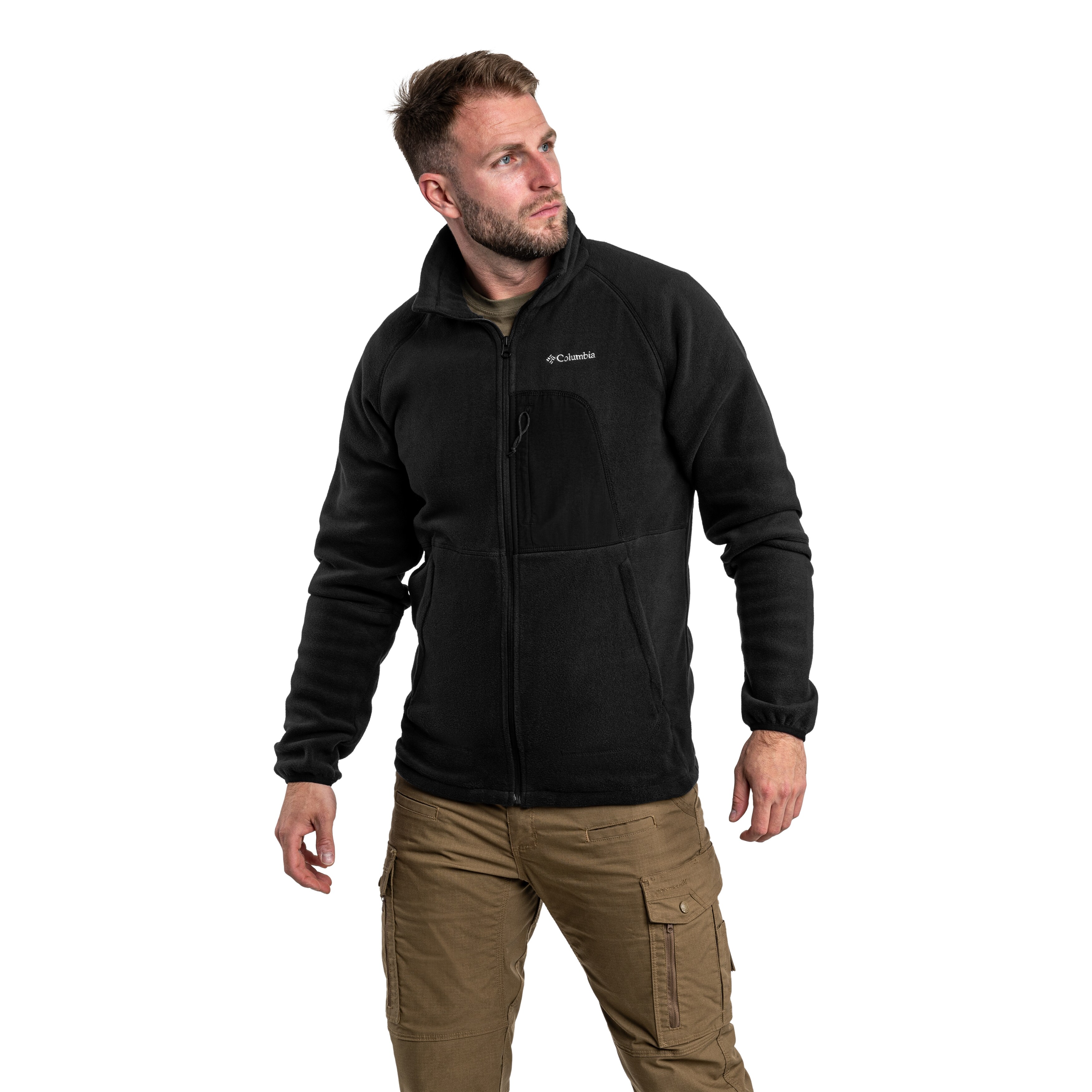 Bluză Columbia Rapid Expedition II Full Zip Fleece - Black