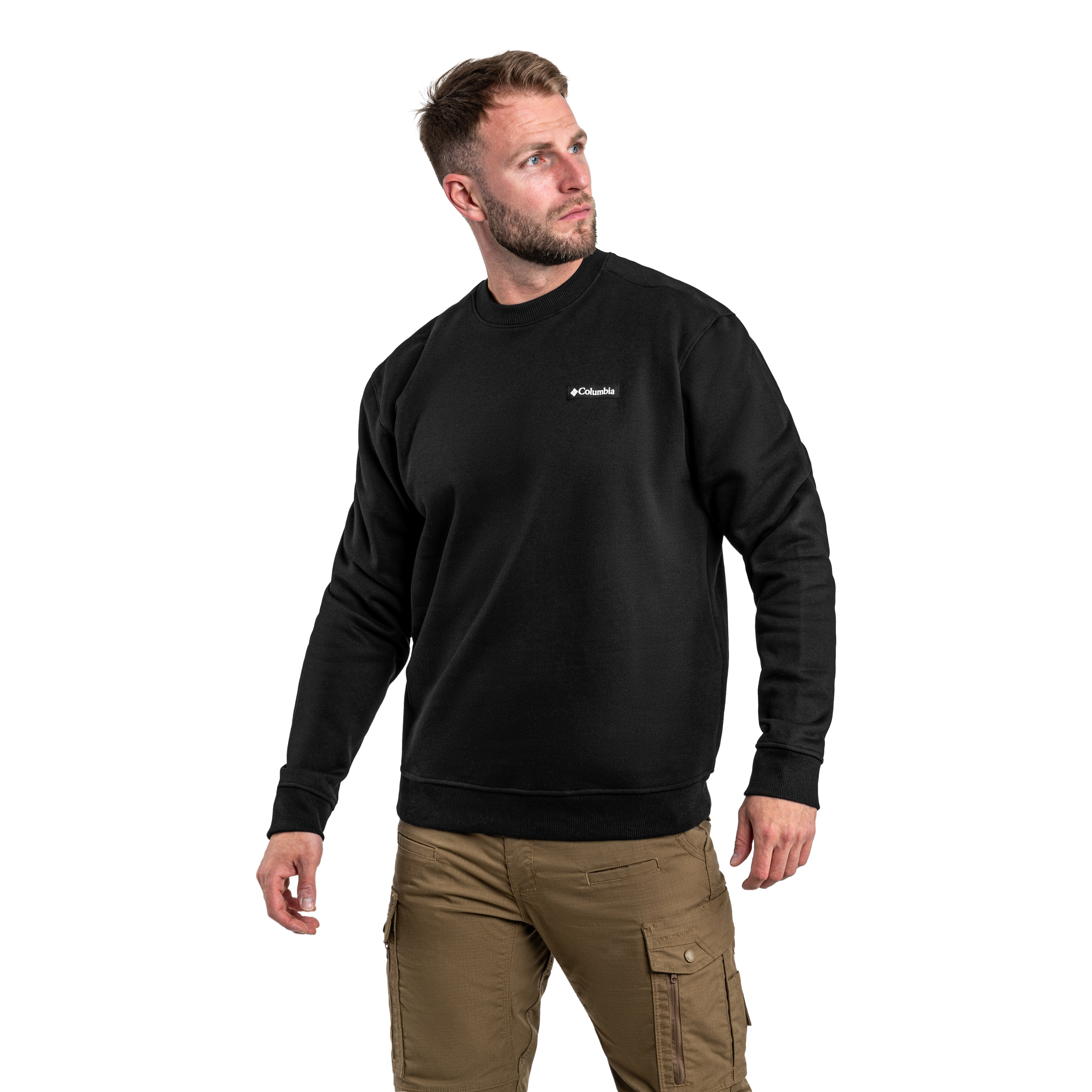 Hanorac Columbia Meridian Creek Crew Sweatshirt - Black