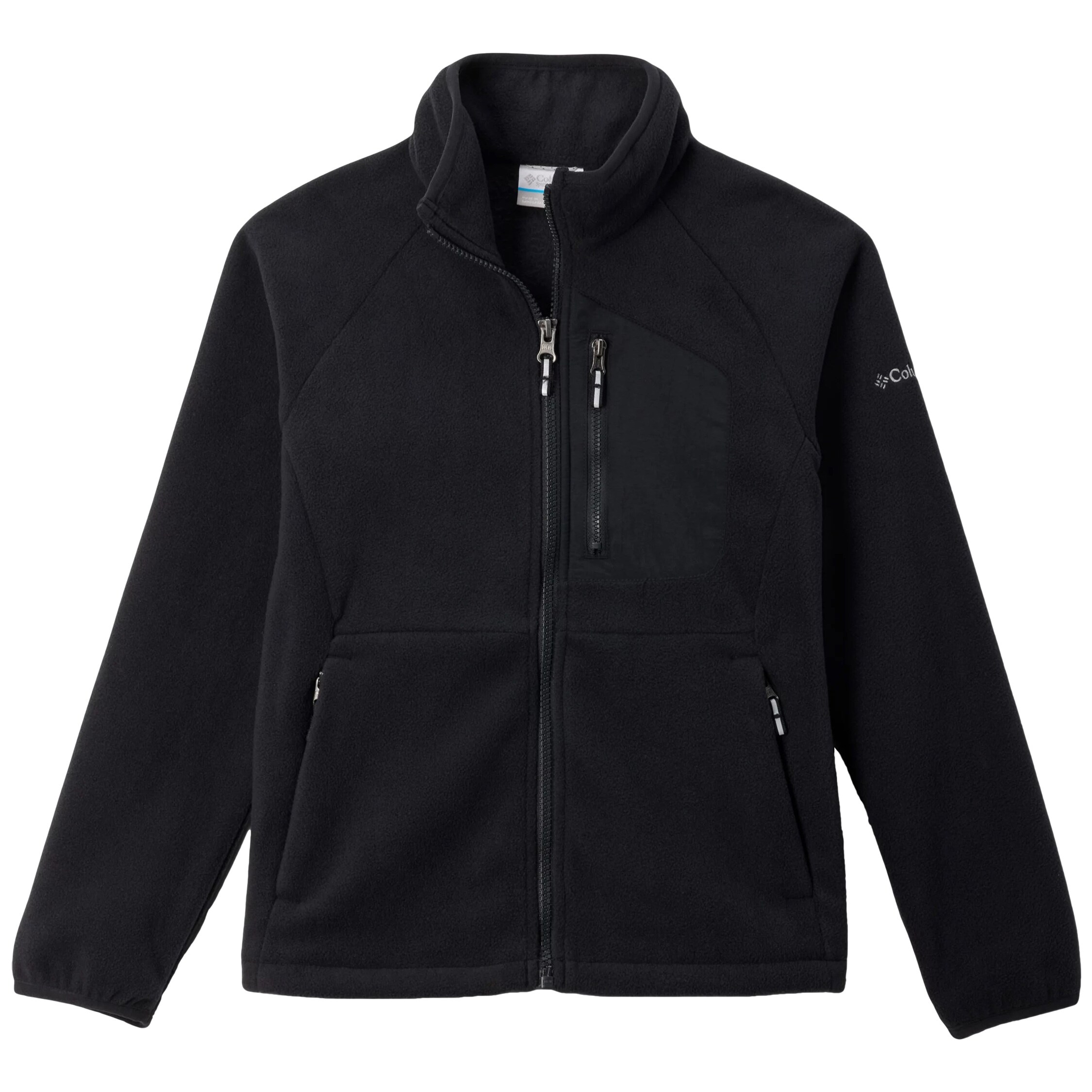 Bluză polar pentru copii Columbia Youth Fast Trek IV Full Zip - Black