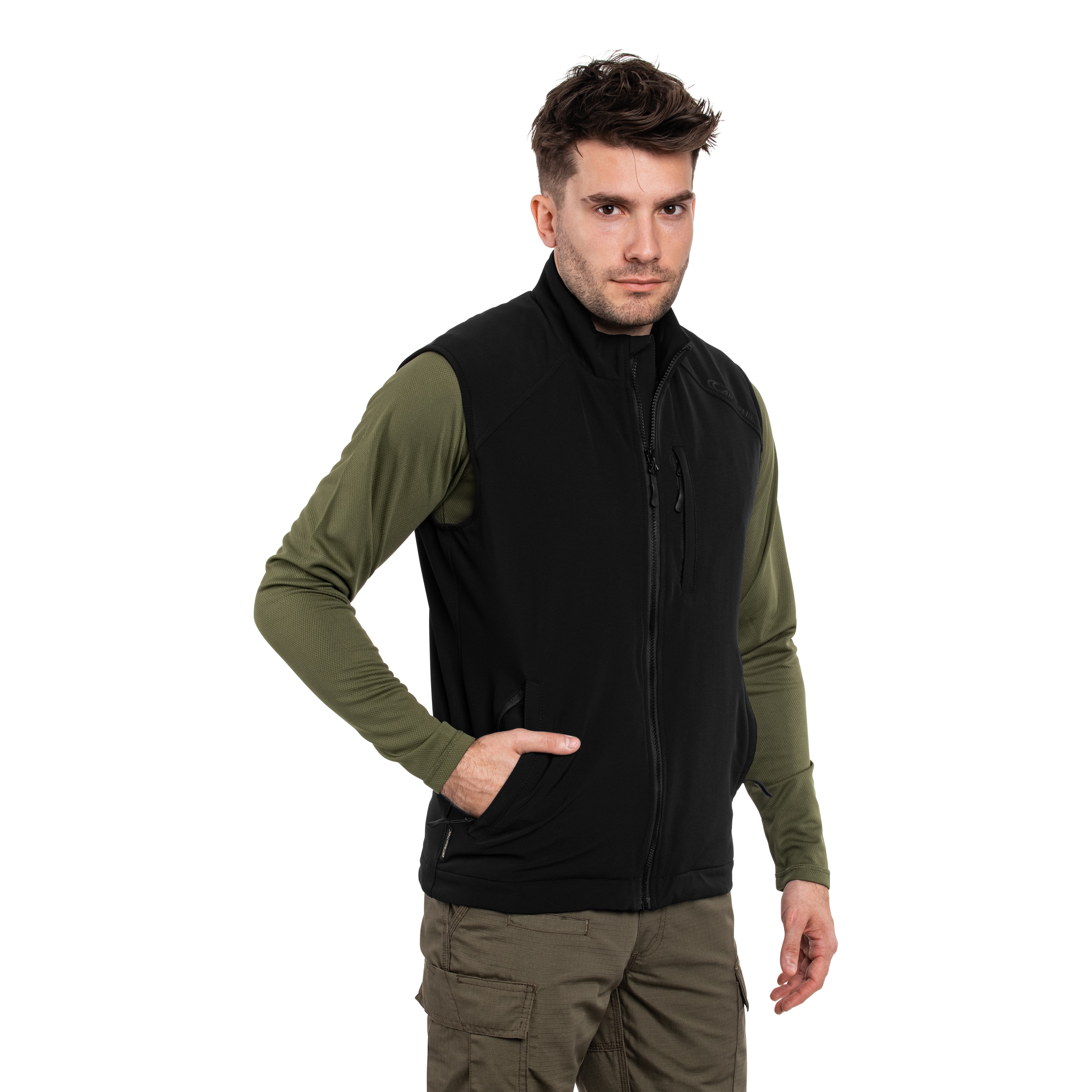 Vestă Carinthia Loftshell Climate Vest - Black