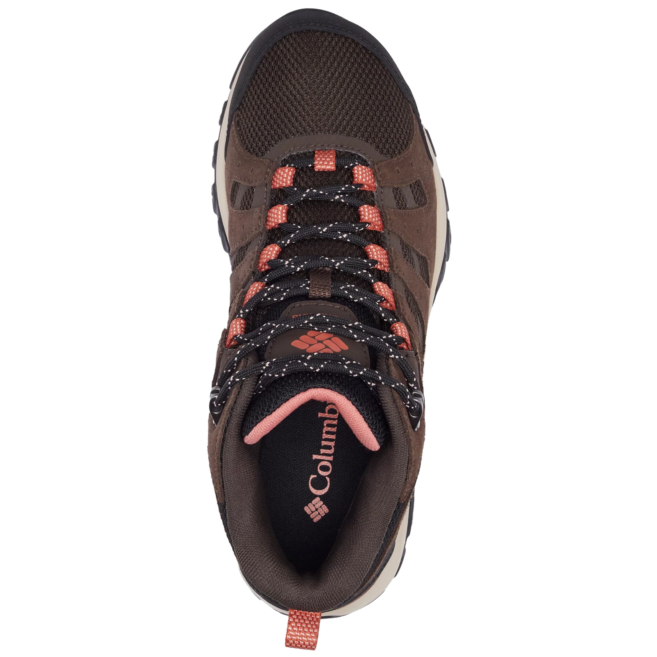 Încălțăminte de damă Columbia Redmond III MID Waterproof - Cordovan/Dark Coral