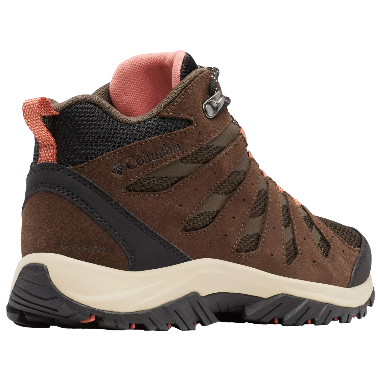 Încălțăminte de damă Columbia Redmond III MID Waterproof - Cordovan/Dark Coral