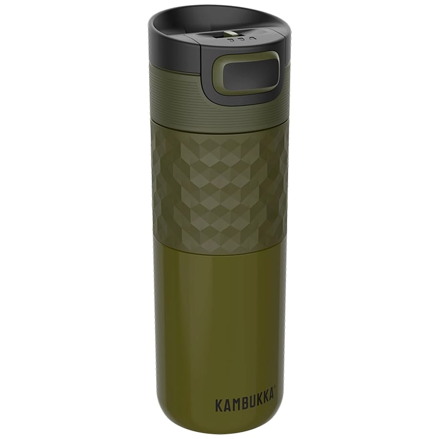 Cană termică Kambukka Etna Grip 500 ml - Khaki Warrior