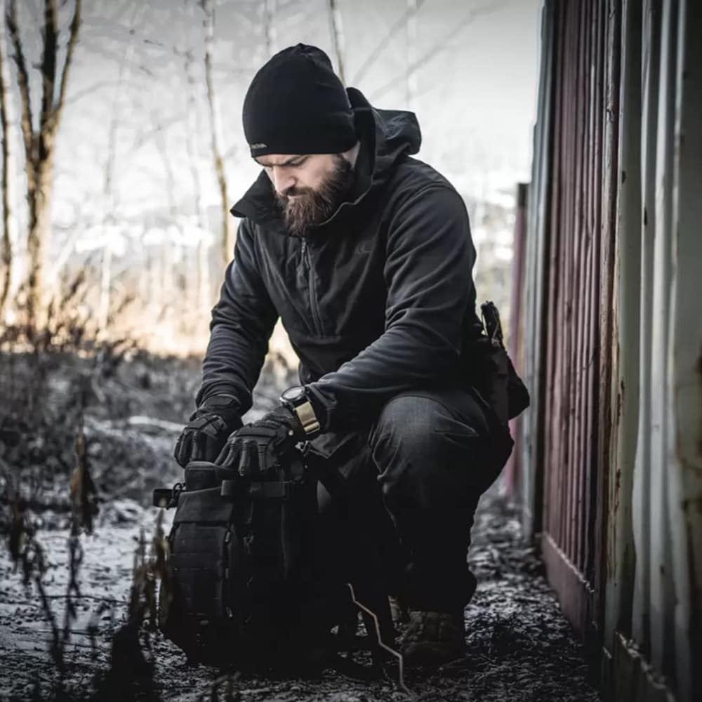 Jachetă Carinthia G-Loft Ultra Hoodie - Black